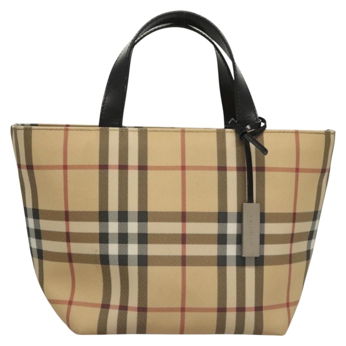 Burberry Burberry Nova Check Tote canvas check pattern Size ONE SIZE - 1 Thumbnail