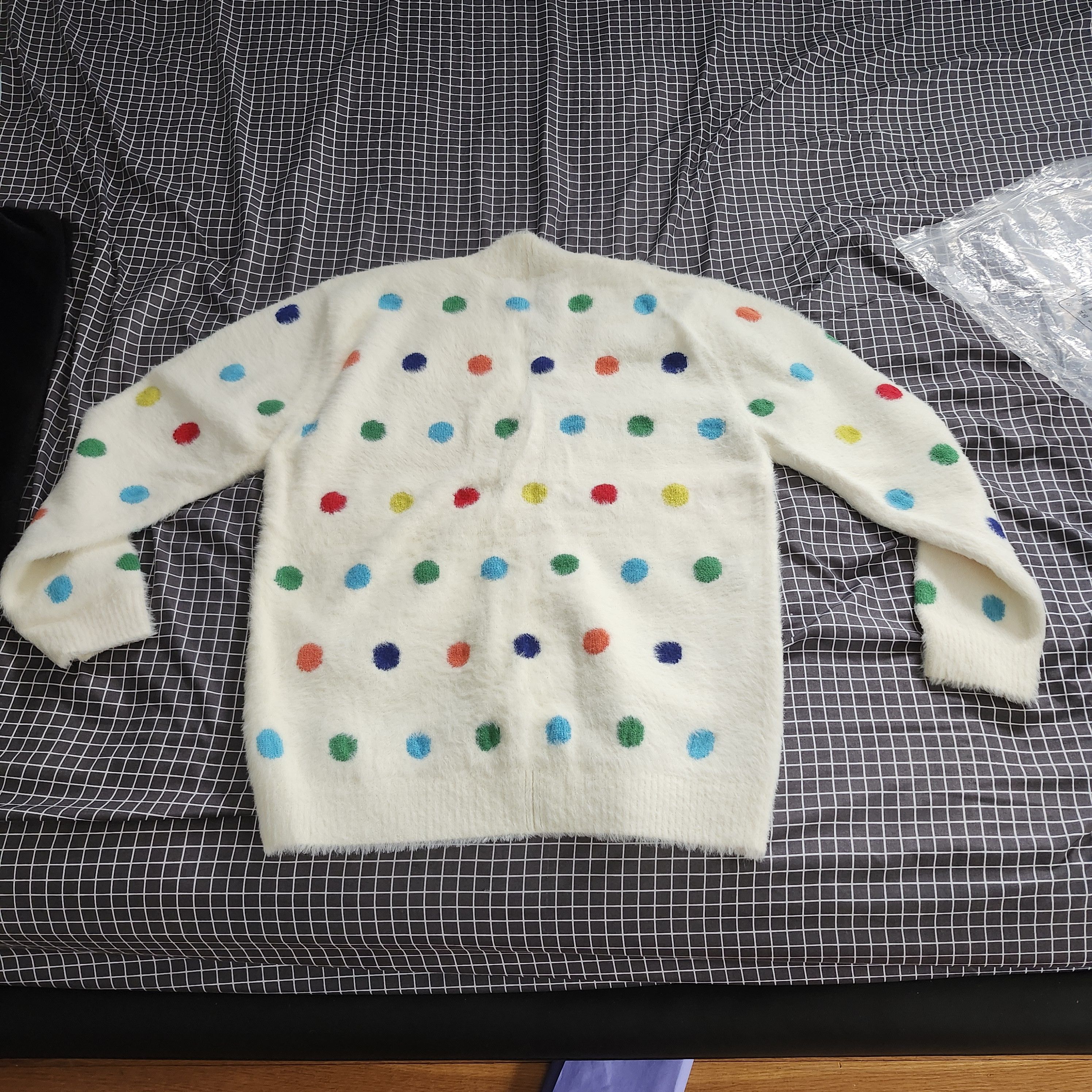 Golf Wang Golf Wang mohair pokadot cardigan Size US L / EU 52-54 / 3 - 2 Thumbnail