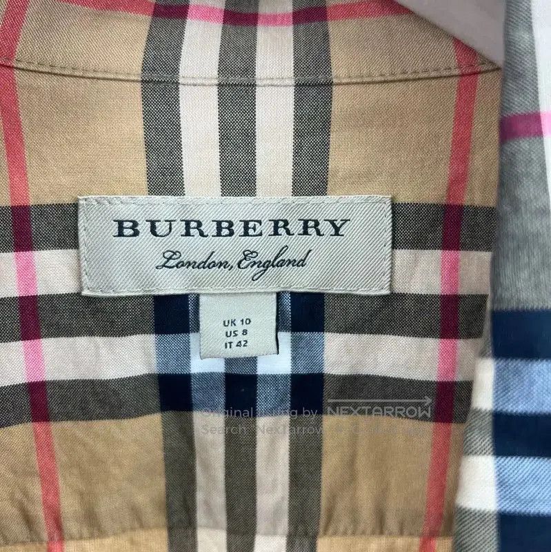 Burberry Burberry Women's Khaki Cotton Shirt. Size XXS / US 00 / IT 34 - 3 Thumbnail
