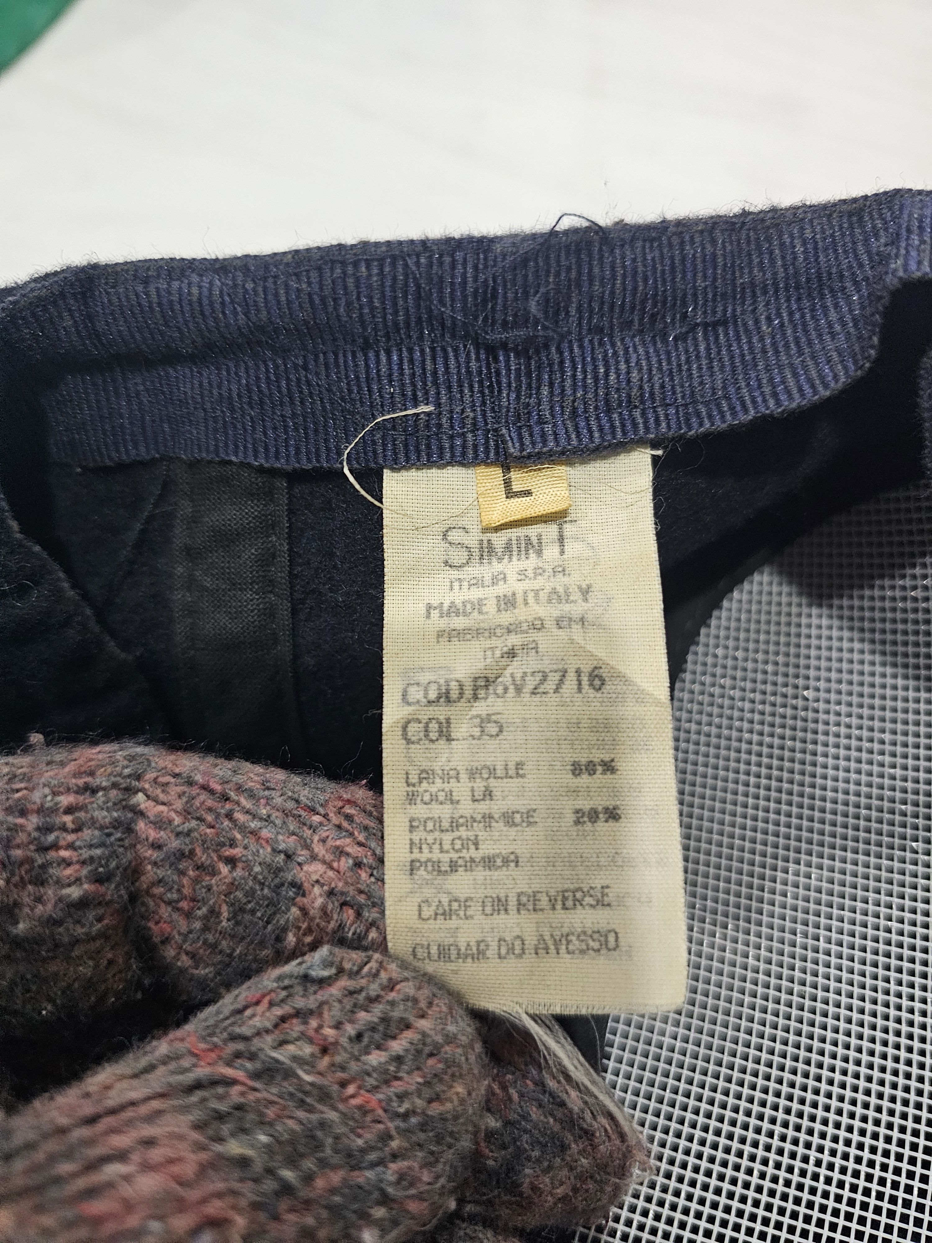 Giorgio Armani Vintage 80's / 90's Armani Jeans Blue Power Size ONE SIZE - 3 Thumbnail