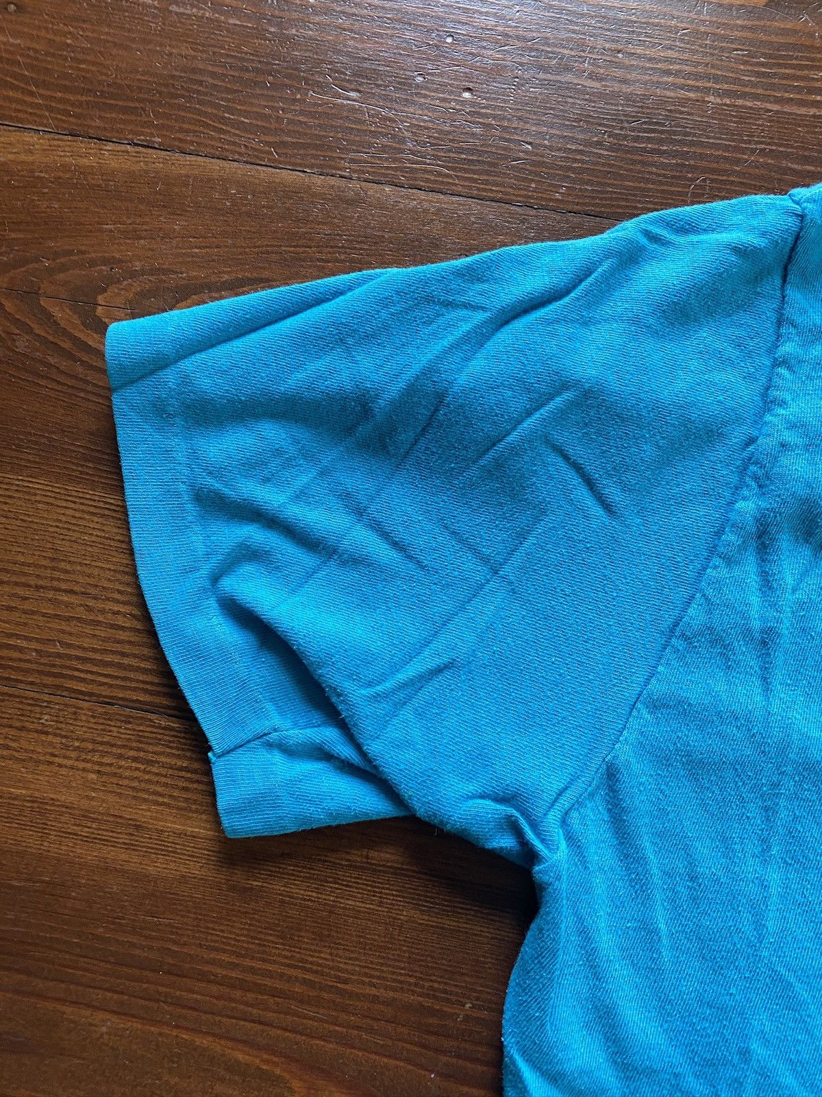 Vintage Vintage 80’s Santa Barbara Blue Single Stitch Tee Size US M / EU 48-50 / 2 - 7 Thumbnail