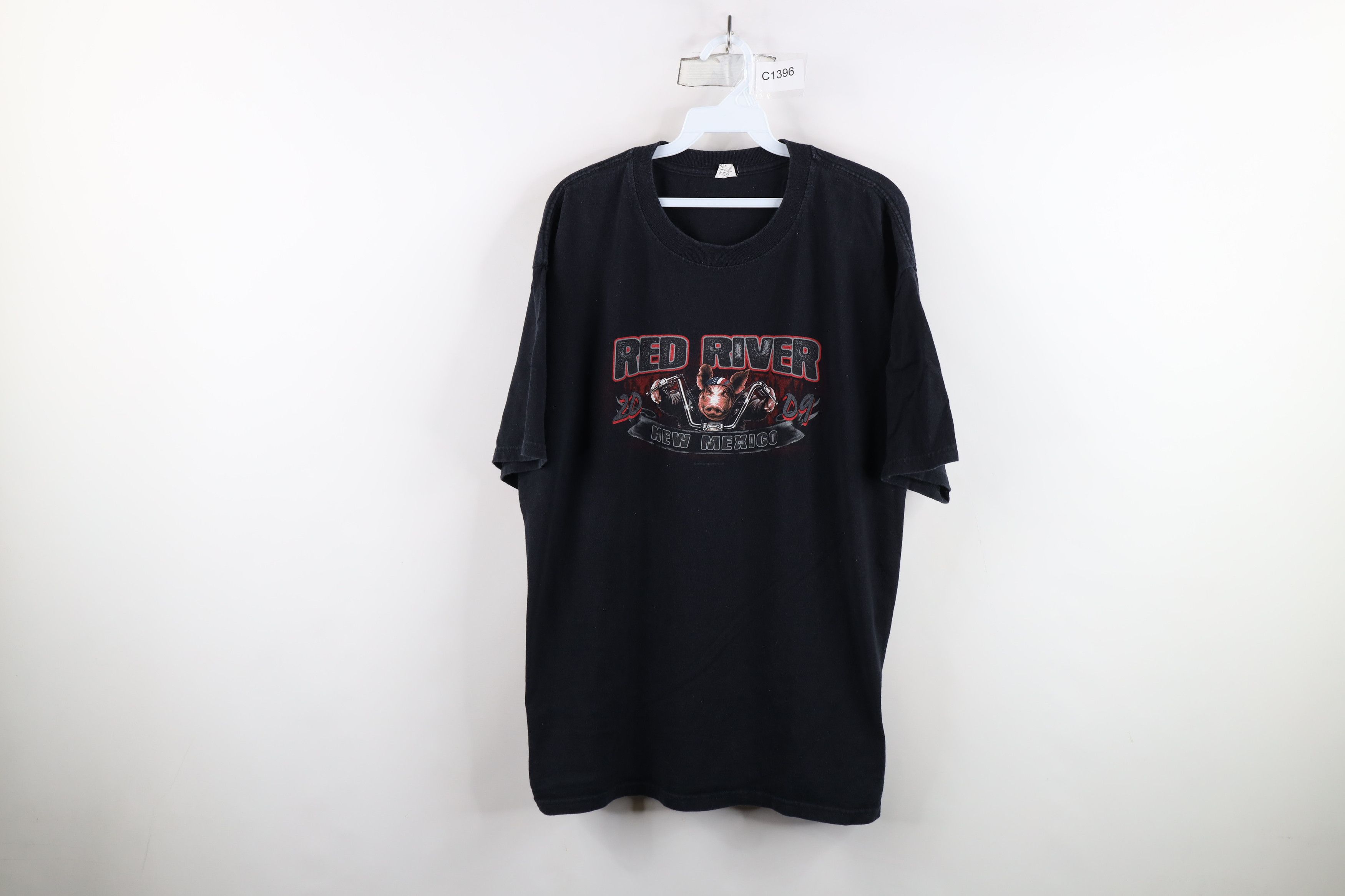 Vintage Vintage Y2K 2009 Fire Flames Motorcycle Short Sleeve T-Shirt Size US XL / EU 56 / 4 - 1 Thumbnail