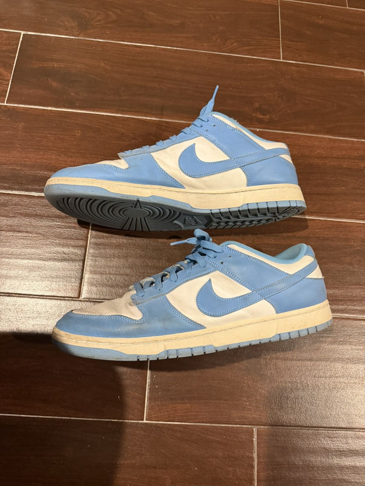 Nike Nike Dunk Low UNC University Blue Size 15 Used Size US 15 / EU 48 - 1 Thumbnail