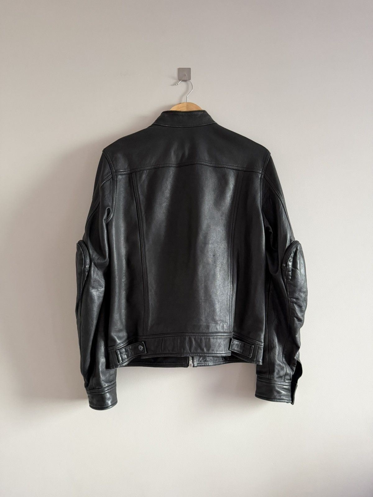 G-Star G-Star RAW Black Leather Moto Jacket Size US M / EU 48-50 / 2 - 7 Thumbnail