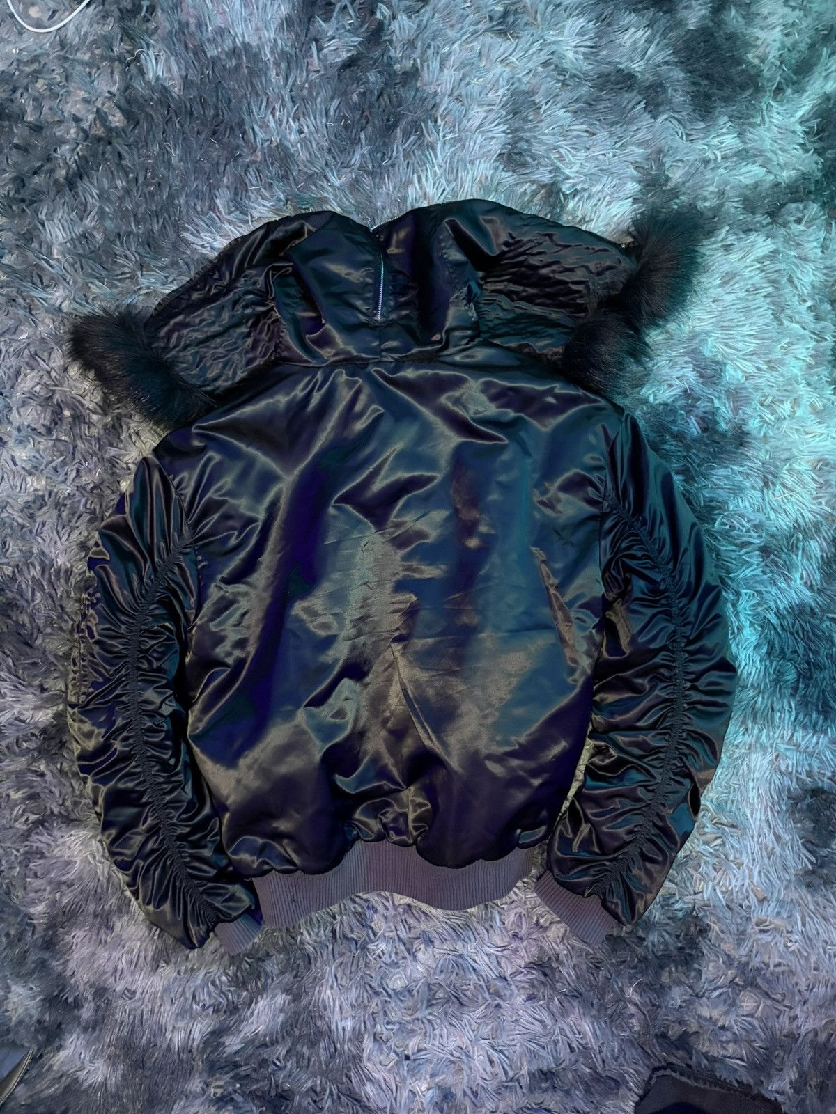 Other Gothic Fur Hood Parachute Cargo Jacket Size US L / EU 52-54 / 3 - 2 Thumbnail