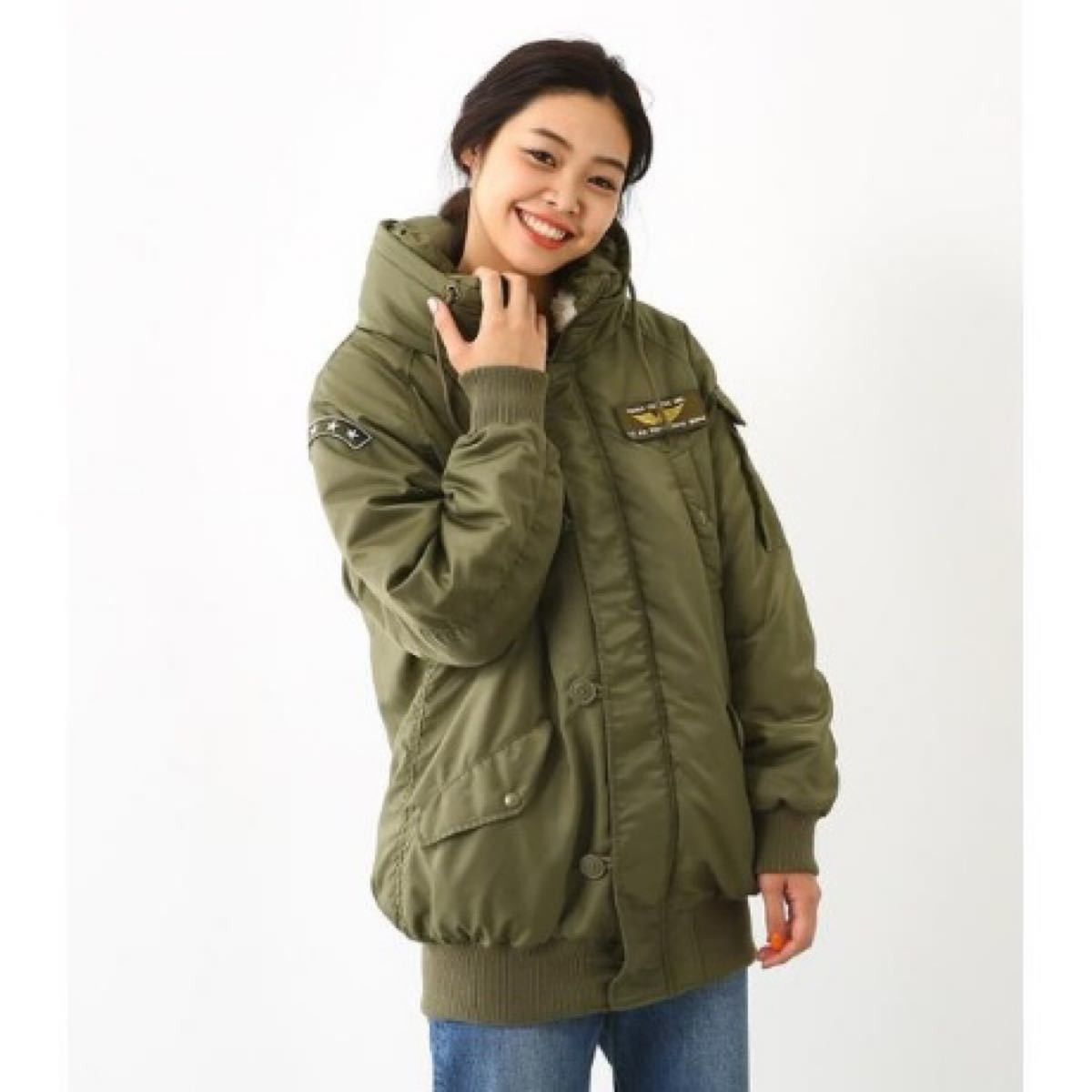 Japanese Brand RCWB Rodeo Crowns Wide Bowl Type N3-B Military Jacket Size M / US 6-8 / IT 42-44 - 1 Thumbnail