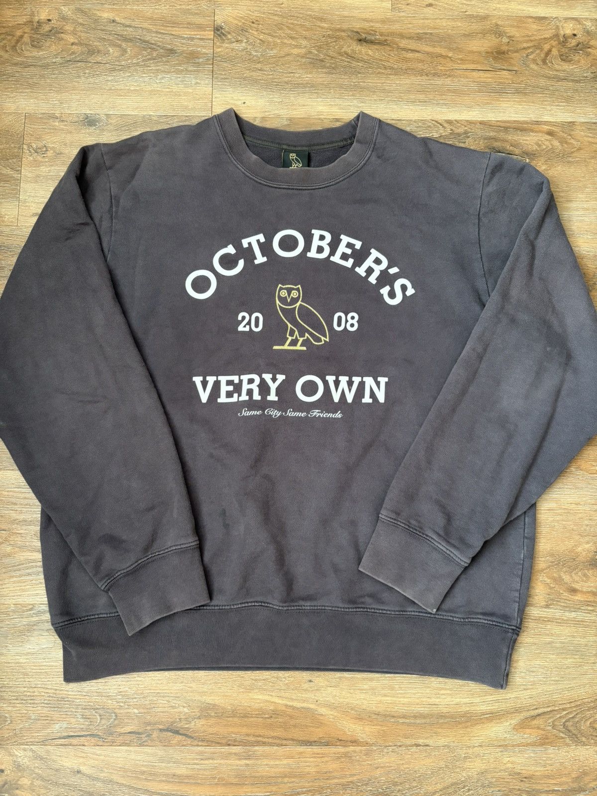 October's Very Own OVO Collegiate Crewneck Size US L / EU 52-54 / 3 - 2 Thumbnail