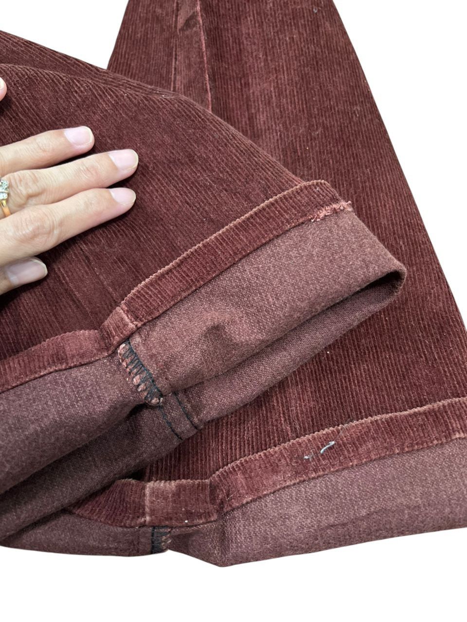 Levi's × Vintage Vintage 1970’s Levis 517 Flare Corduroy Pants Size US 30 / EU 46 - 7 Thumbnail