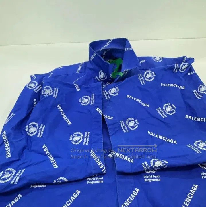 Balenciaga Balenciaga Logo Short Sleeve Shirt. Size US M / EU 48-50 / 2 - 4 Thumbnail