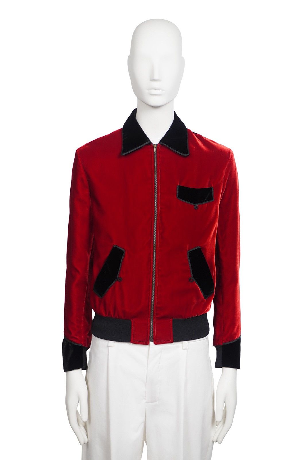 Saint Laurent Paris SAINT LAURENT By HEDI SLIMANE F/W 2016 Runway Velvet Jacket Size US S / EU 44-46 / 1 - 10 Thumbnail