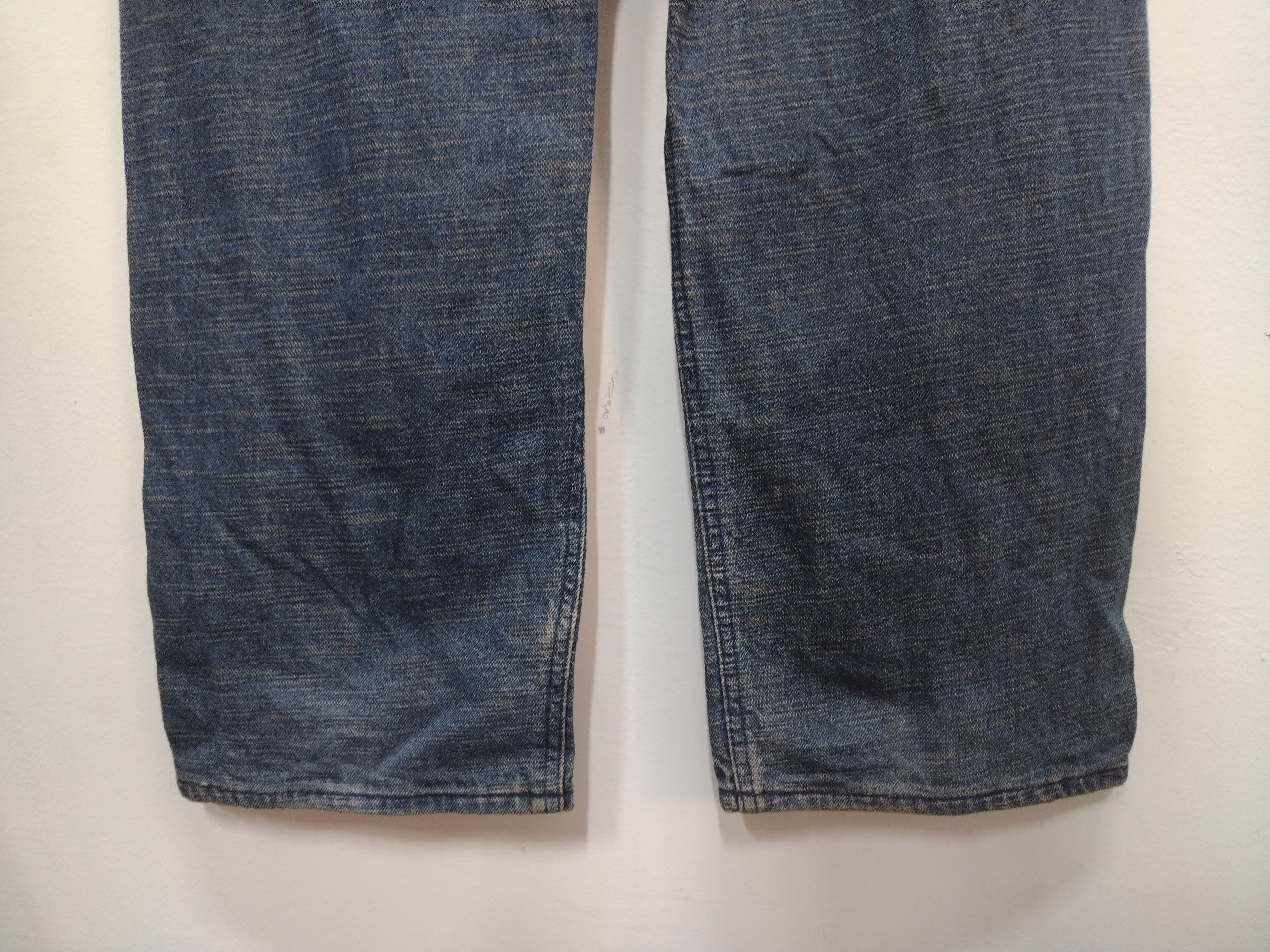 Mossimo Baggy vtg Mossimo Sport Jeans nice design straight cut loose Size 27" / US 4 / IT 40 - 14 Thumbnail