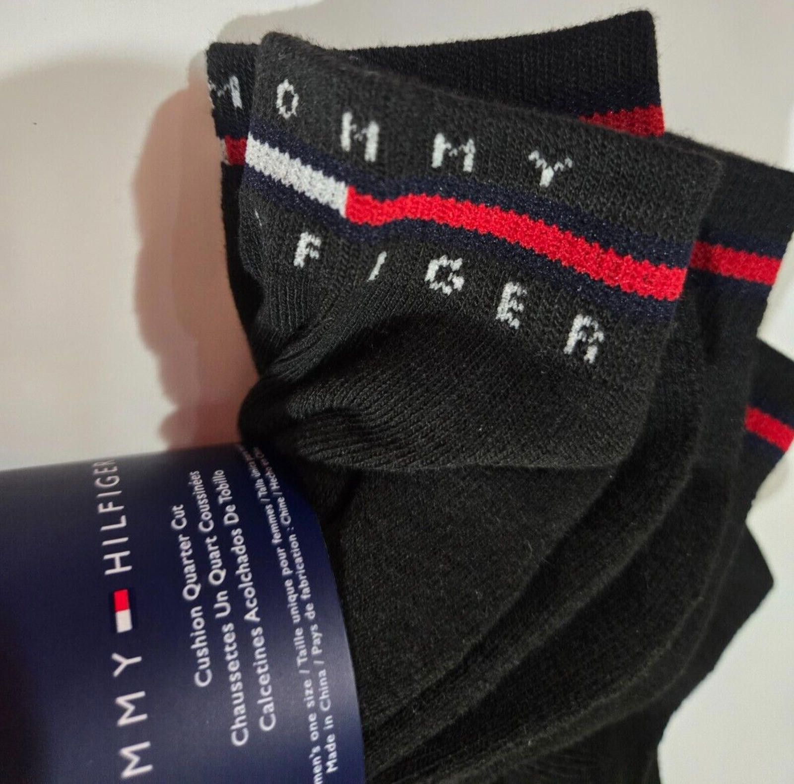 Tommy Hilfiger Womens Tommy Hilfiger Cushion Quarter Cut Socks 6 pack NWT Size ONE SIZE - 5 Thumbnail