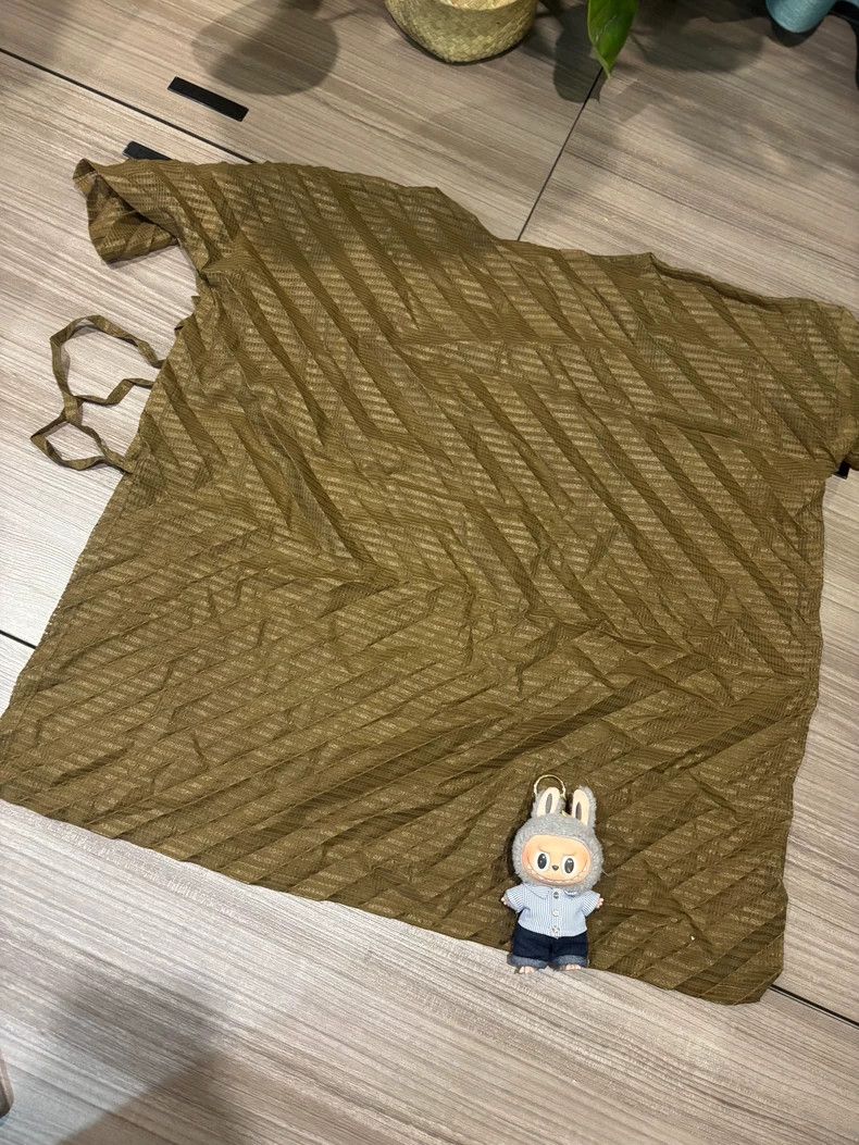 Issey Miyake issey miyake size:one size Golden blouse Size XXS / US 00 / IT 34 - 2 Thumbnail