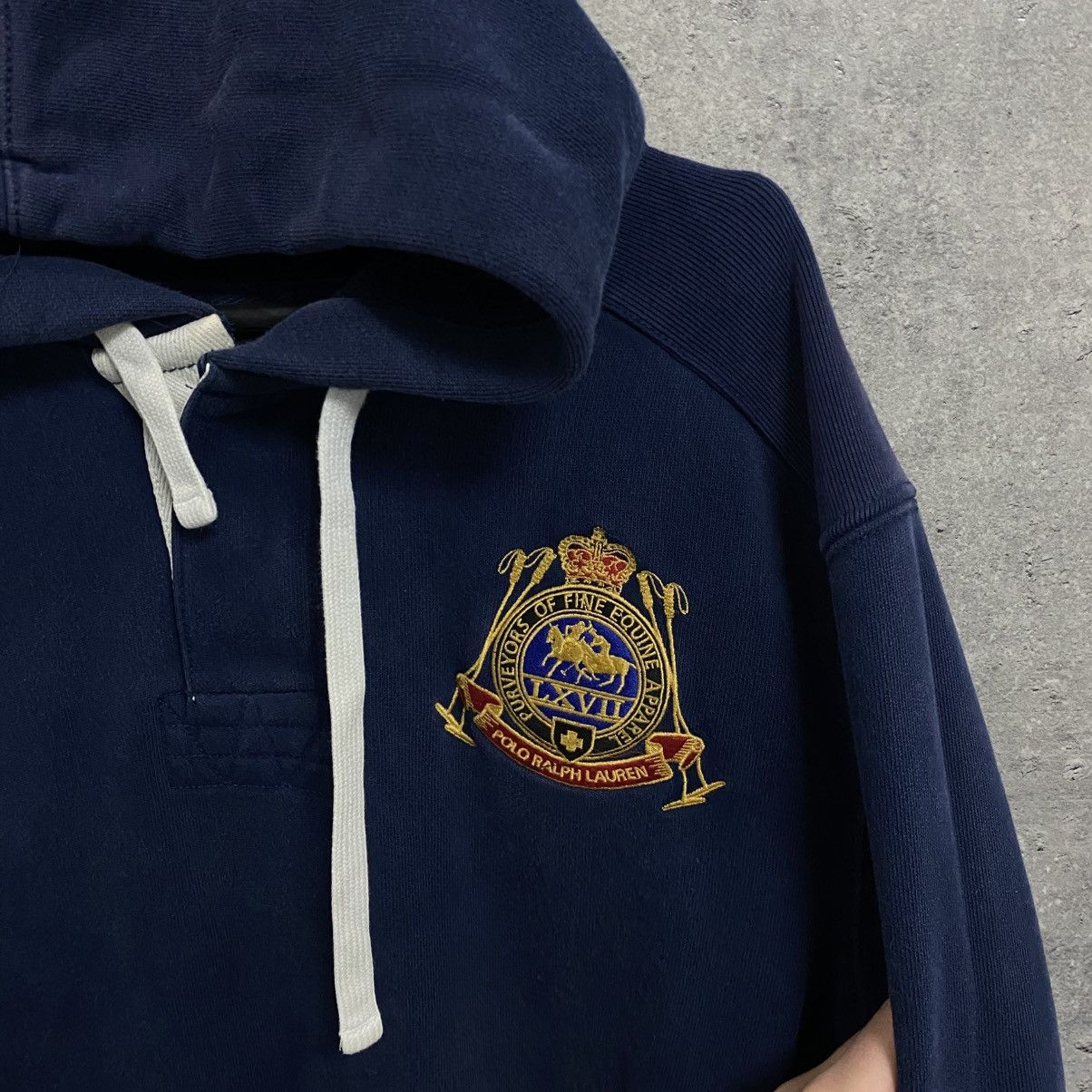 Polo Ralph Lauren Vintage Polo Ralph Lauren Hoodie Big Logo #3 Y2K Size US L / EU 52-54 / 3 - 7 Thumbnail