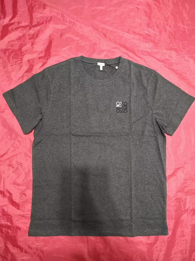 Loewe Loewe 2024 Logo Embroidered Short Sleeve Tee - dmc Size US S / EU 44-46 / 1 - 1 Thumbnail