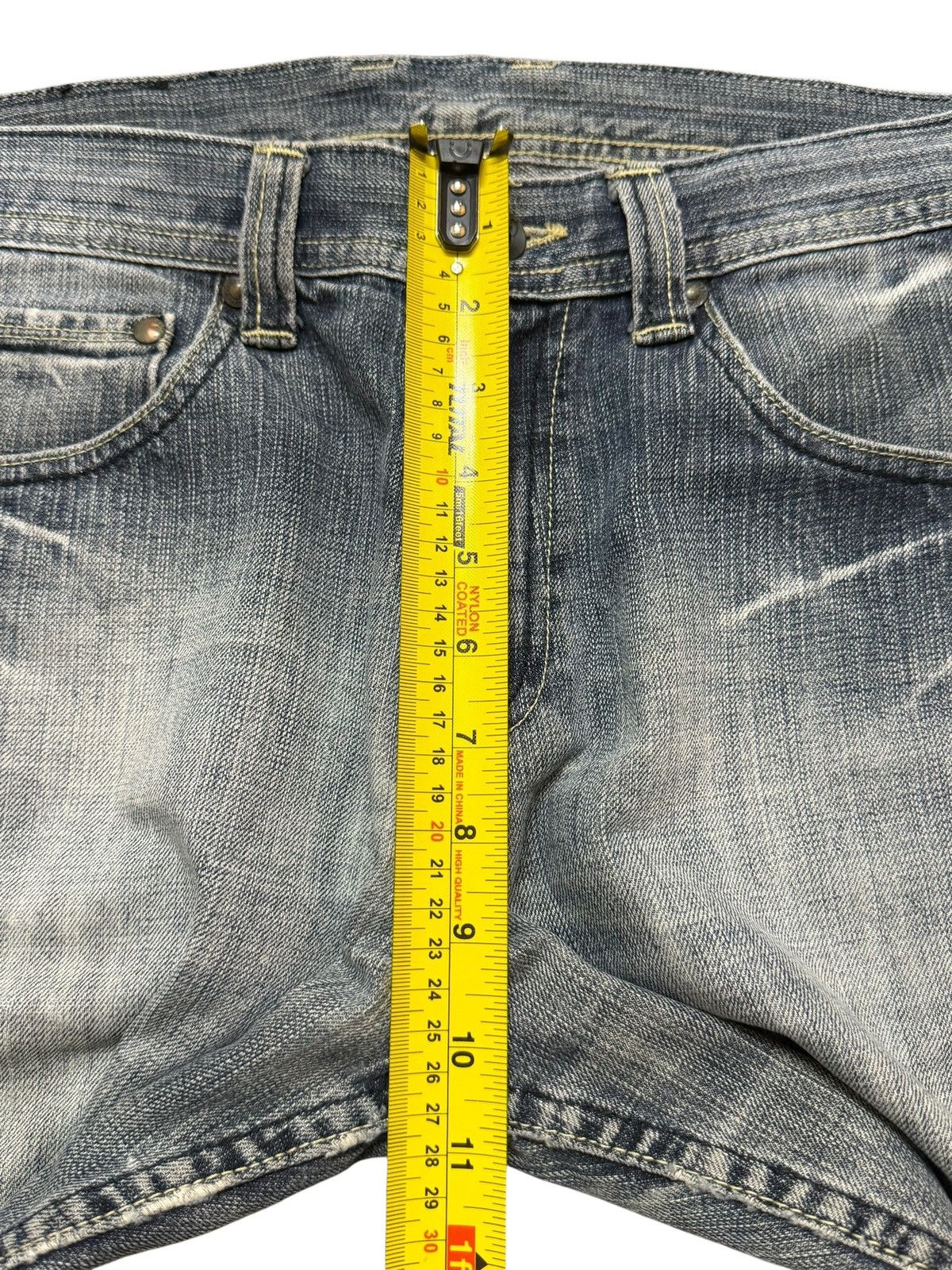 If Six Was Nine Vintage Japanese Brand Faded Wash Clawmark Distressed Loose Size US 32 / EU 48 - 13 Thumbnail