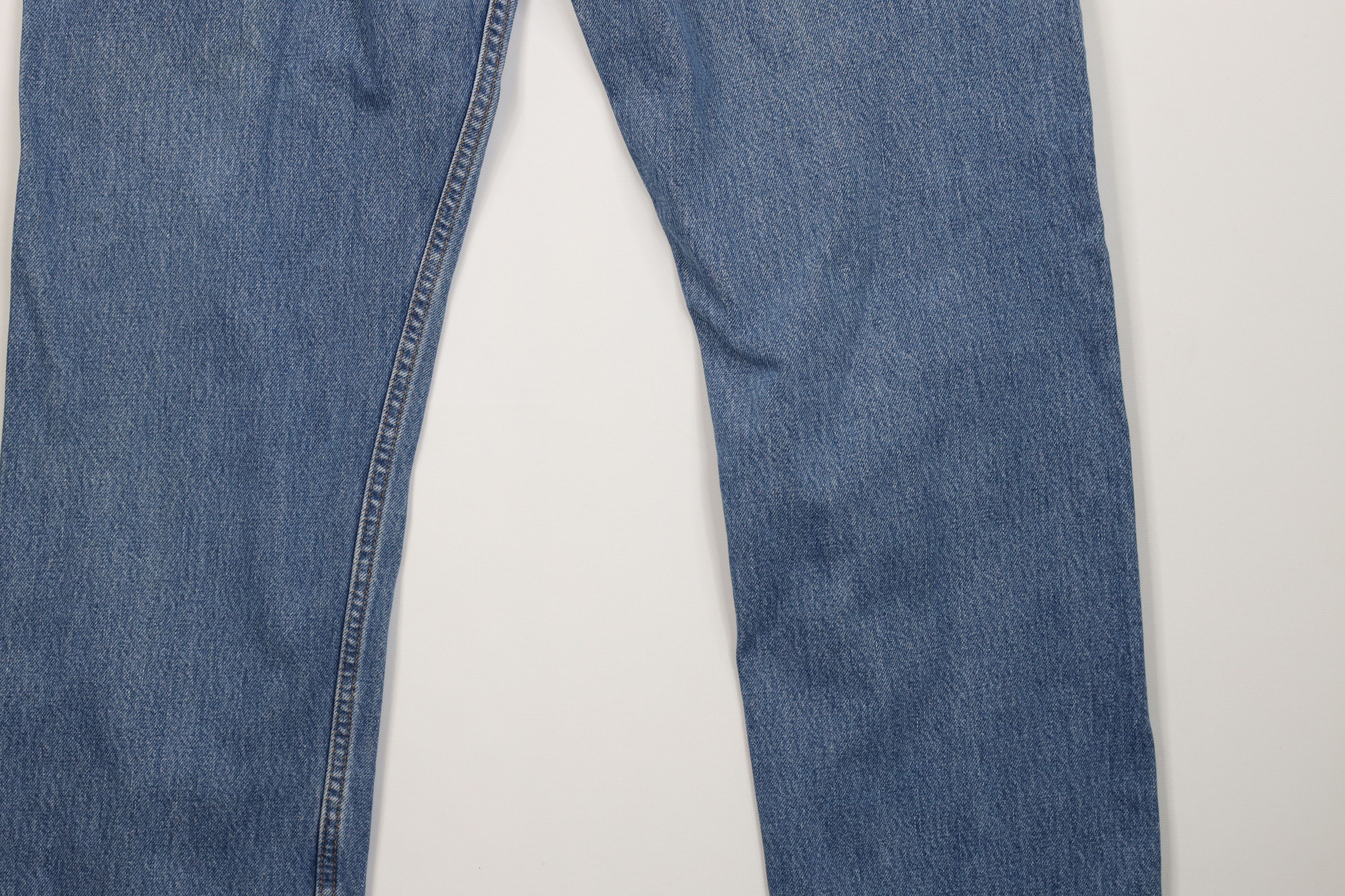 Levi's Vintage Y2K 2001 Levis 505 Regular Straight Leg Denim Jeans Size US 36 / EU 52 - 14 Thumbnail