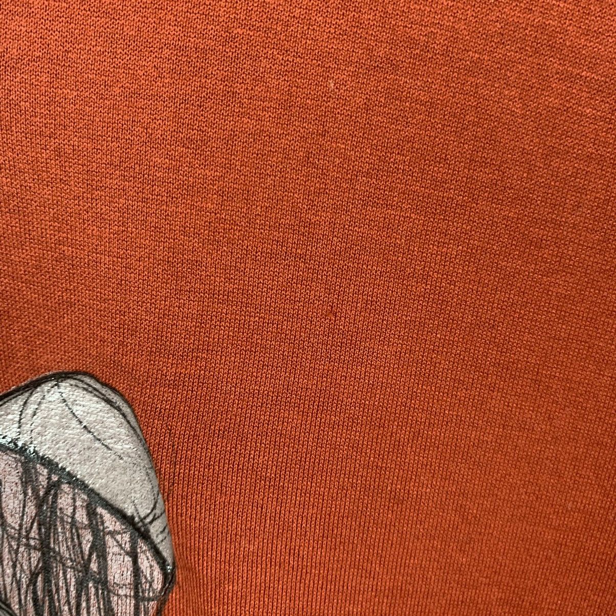 Z Zegna Z Zegna Luxury T Shirt Big Logo Size L Orange Italy Designer Size US L / EU 52-54 / 3 - 18 Thumbnail