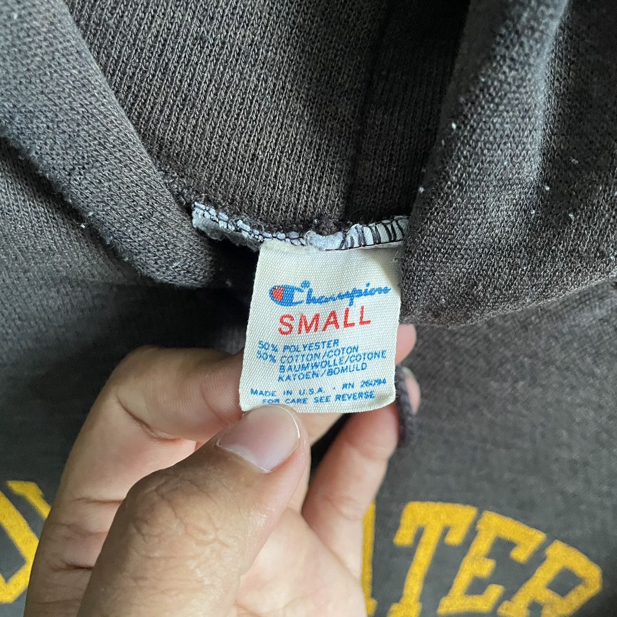 Champion × Vintage Vintage 80’s Champion Goldwater Wrestling hoodie Size US S / EU 44-46 / 1 - 4 Thumbnail