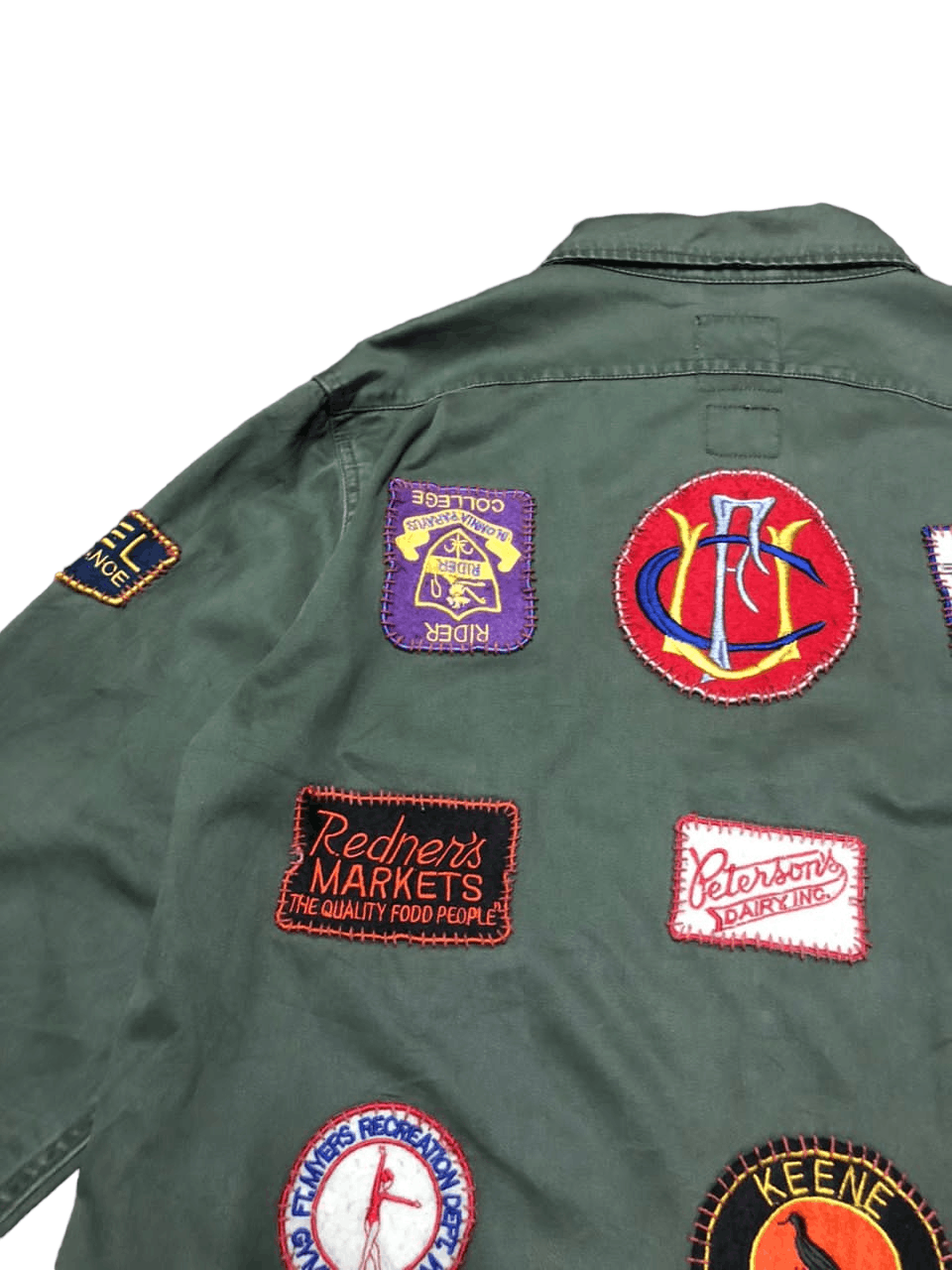 Vintage Vtg Union Outfitter C-46 Button Down Shirt Custom Patch Size US M / EU 48-50 / 2 - 5 Thumbnail