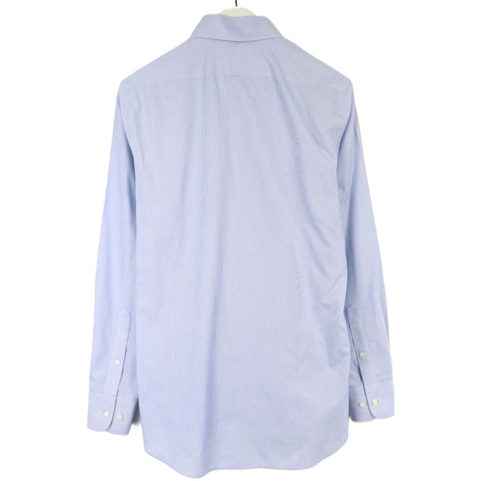 Suitsupply Suitsupply Dress Shirt Men Extra Slim Pinstripe Blue 40/15 3/4 Dress Shirt Size 40R - 2 Thumbnail