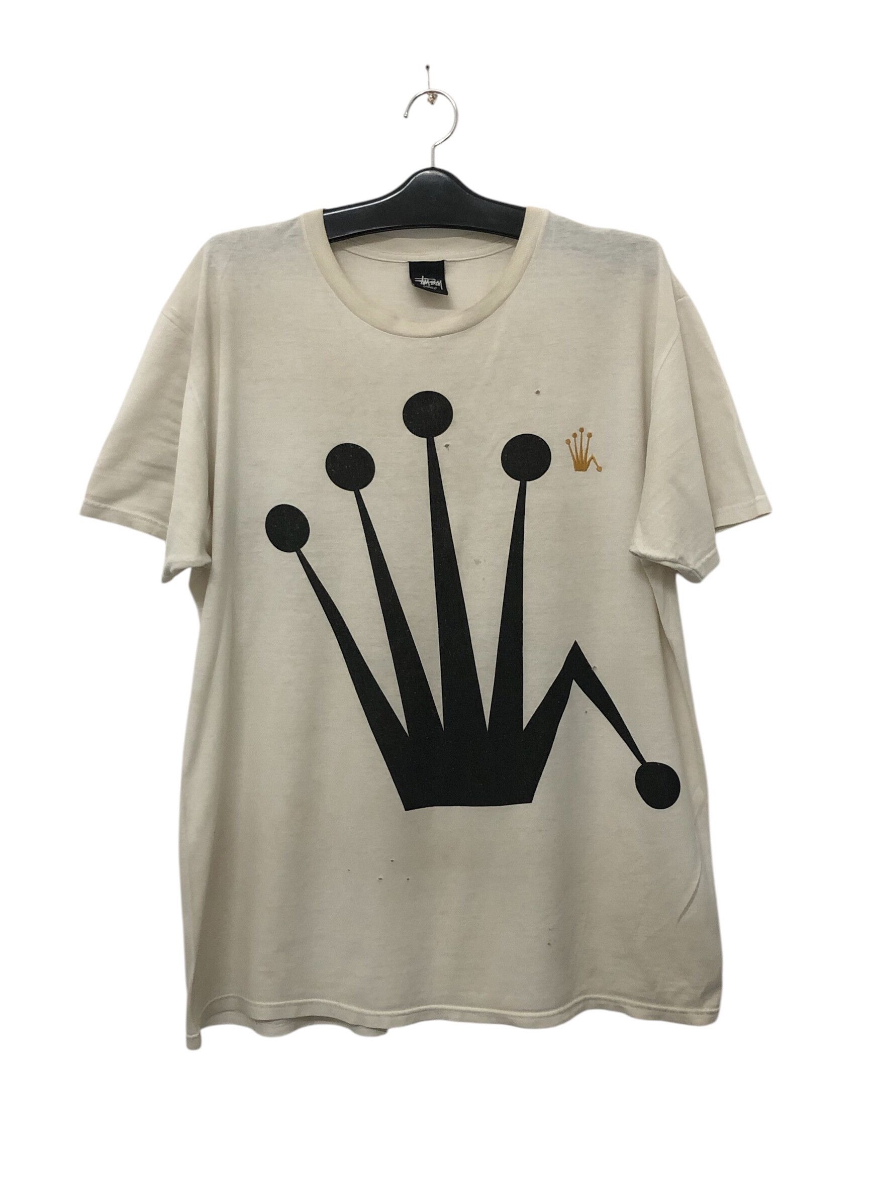 Stussy × Vintage Kombo Vintage Very Worn Stussy Large Tshirt Size US L / EU 52-54 / 3 - 2 Thumbnail