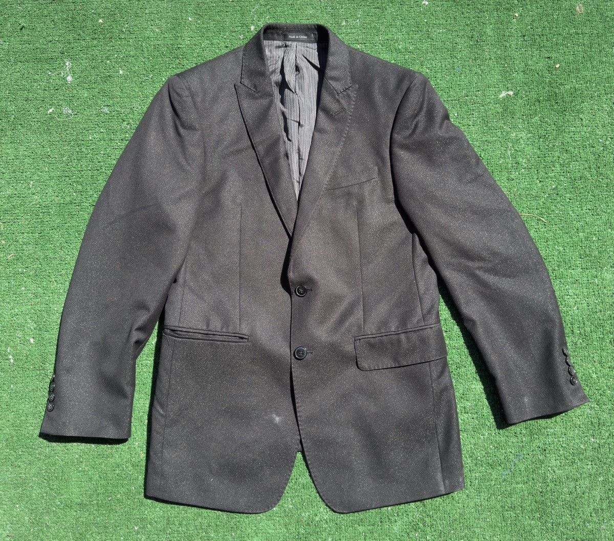 Calvin Klein Calvin Klein Black Blazer Size 38R - 8 Thumbnail