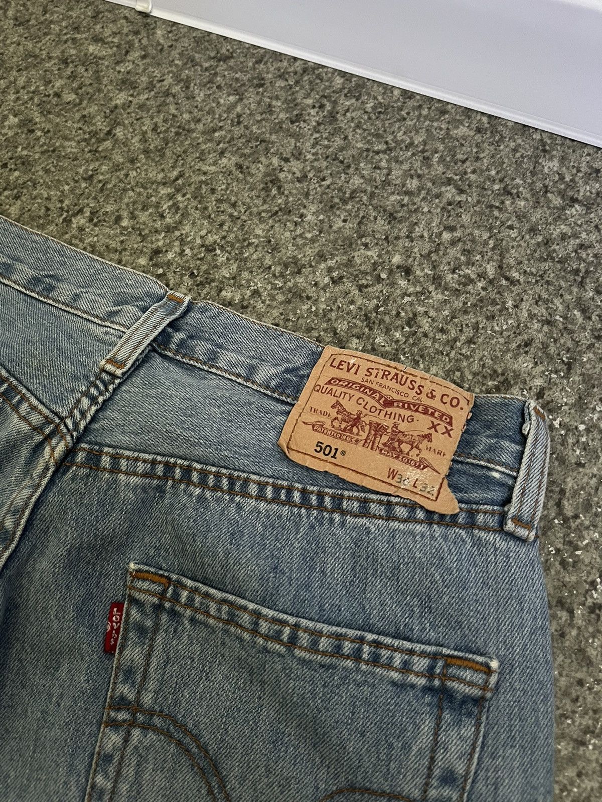 Levi's × Levi's Vintage Clothing × Vintage Vintage Levi’s 501 denim W30 L32 Size US 30 / EU 46 - 5 Thumbnail