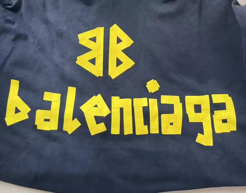 Balenciaga Balenciaga Rock Band Lightning Alphabet Crew Neck Pullover Size US M / EU 48-50 / 2 - 4 Thumbnail