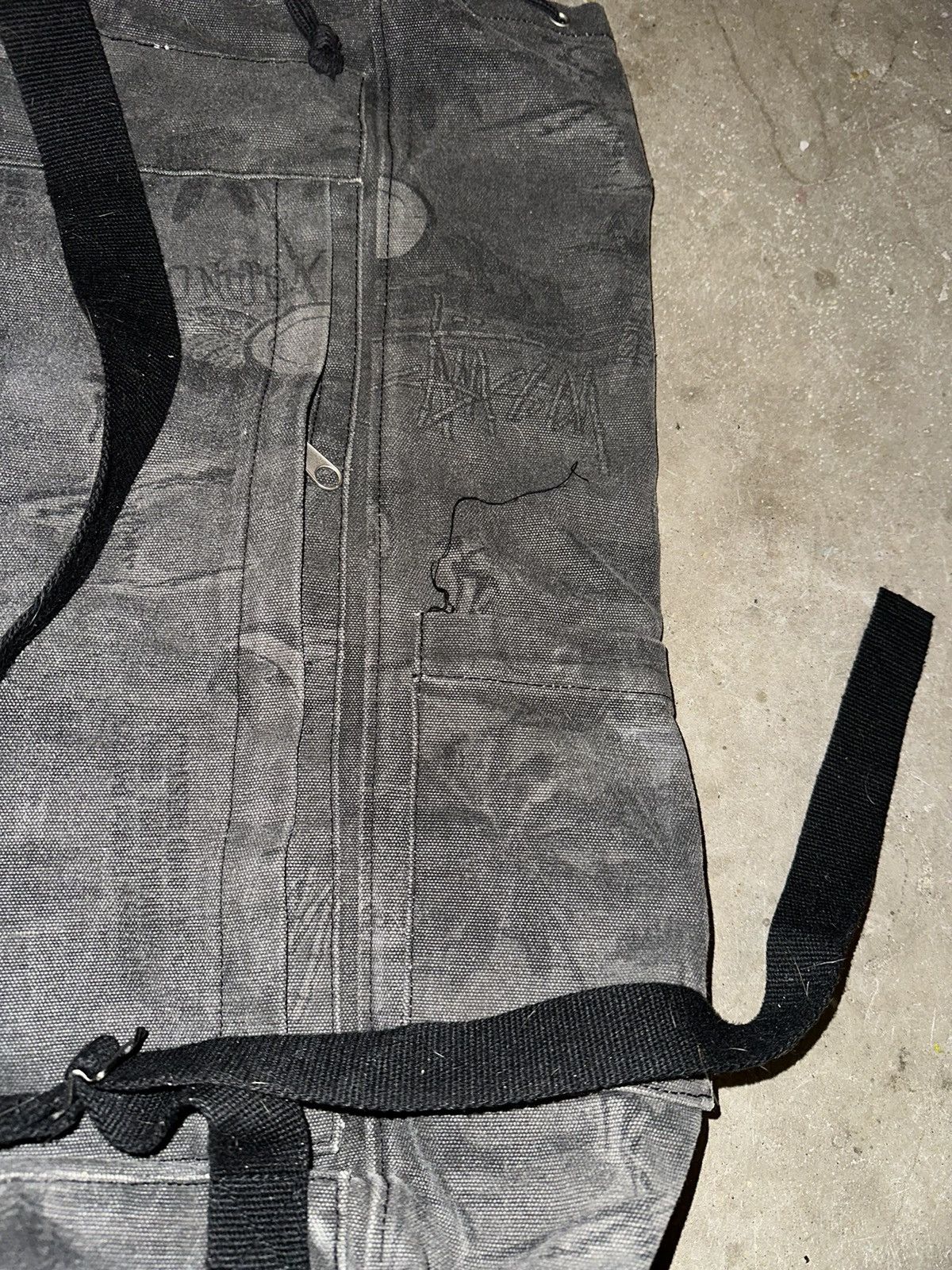Black Sheep × Stussy Stussy x Black Sheep Squad Back Pack Canvas Duffle Grail Size ONE SIZE - 7 Thumbnail
