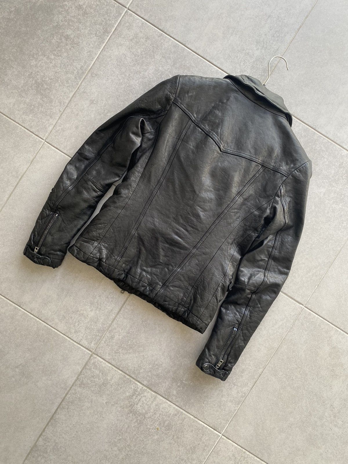 Allsaints Allsaints Leather Jacket Size S / US 4 / IT 40 - 15 Thumbnail