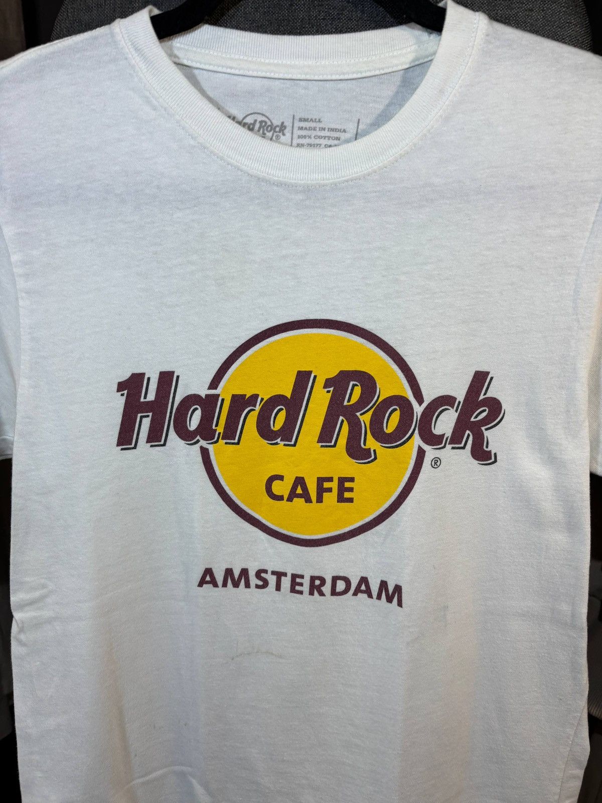 Hard Rock Cafe Hard Rock Cafe Amsterdam T-shirt Size:S Size US S / EU 44-46 / 1 - 4 Thumbnail