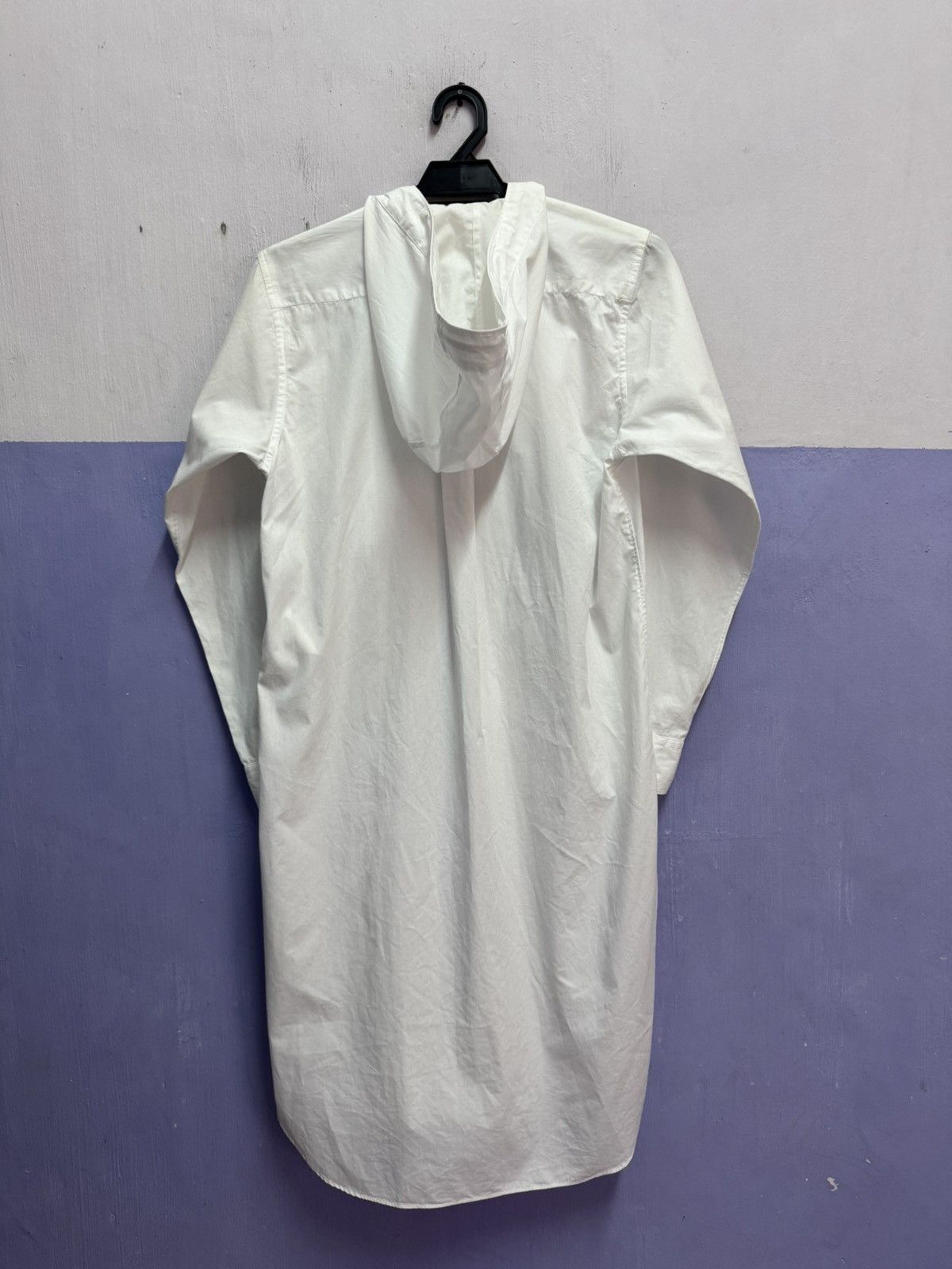 Comme des Garcons COMME des GARCONS Cotton Hooded Long Shirt Size S Size US S / EU 44-46 / 1 - 12 Thumbnail