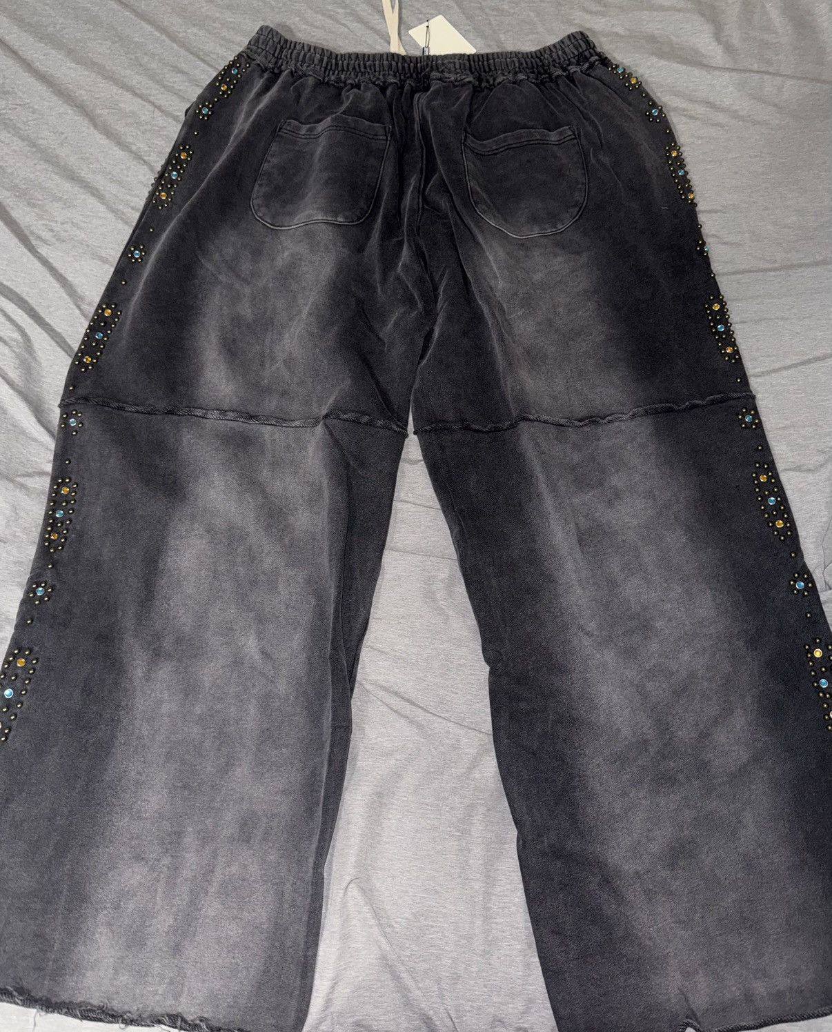 Vale VALE FOREVER “SKITTLES” DISTRESSED SWEATPANTS in XL Size US 40 / EU 56 - 5 Thumbnail