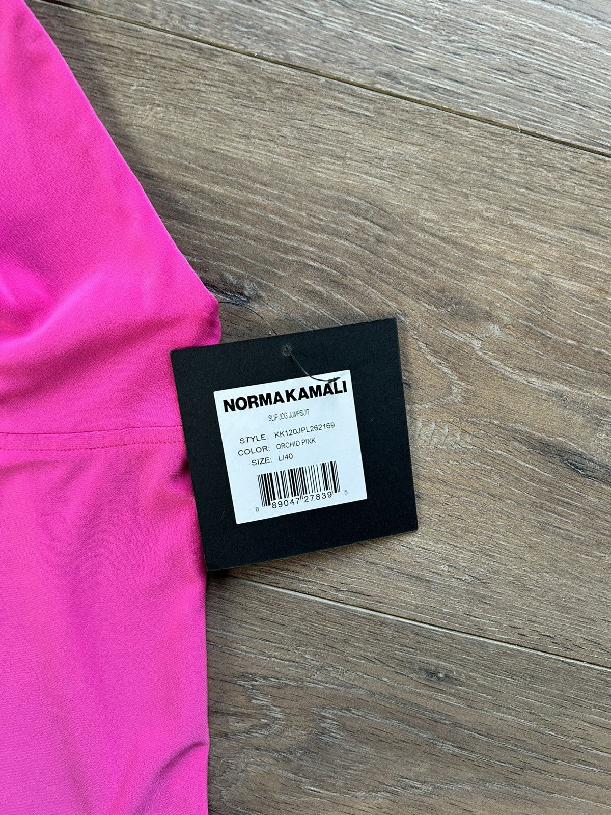 Norma Kamali Norma Kamali pink jumpsuit size L Size 32" / US 10 / IT 46 - 4 Thumbnail