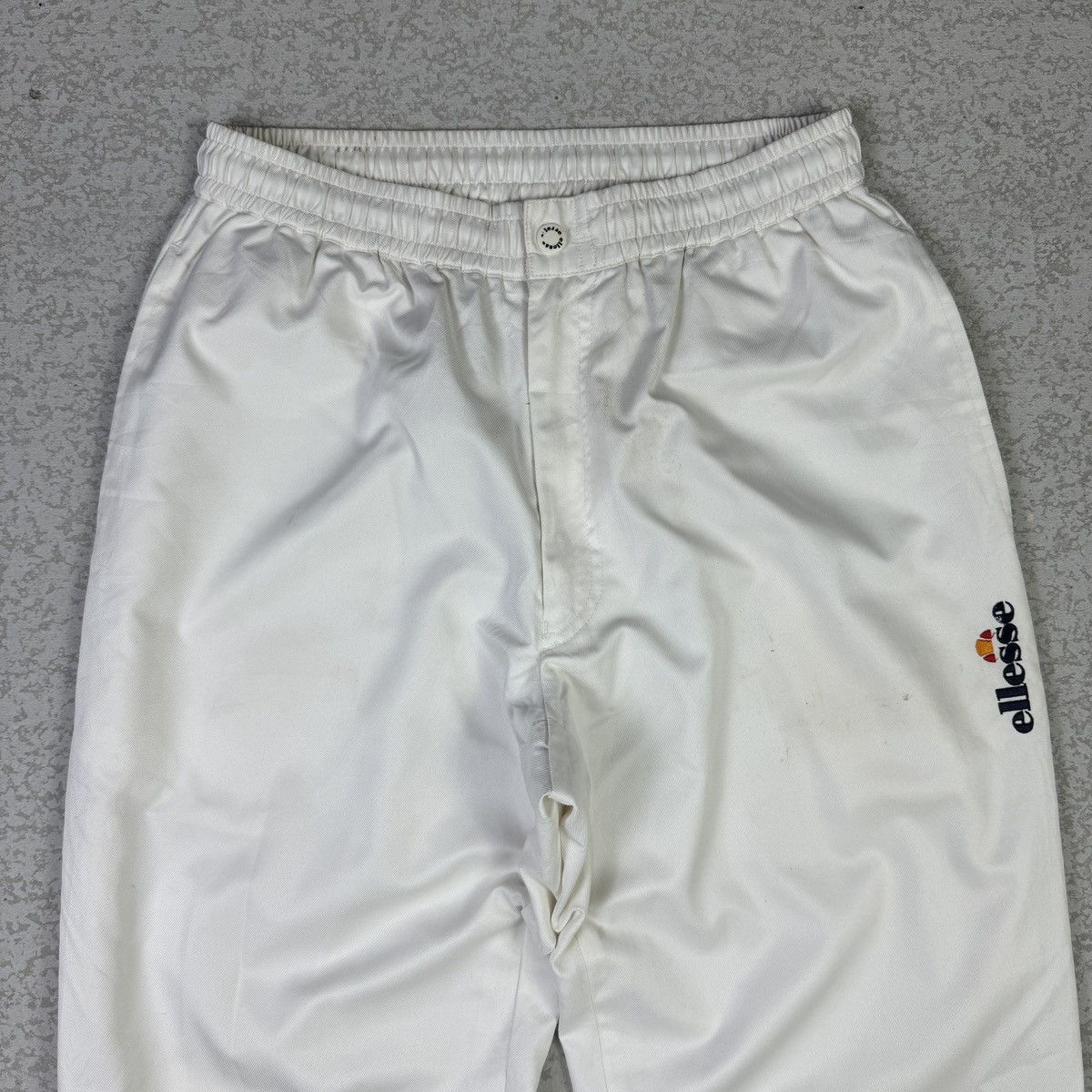 Ellesse × Vintage Ellesse Vintage Track Pant Drill Y2K Size US 31 - 2 Thumbnail