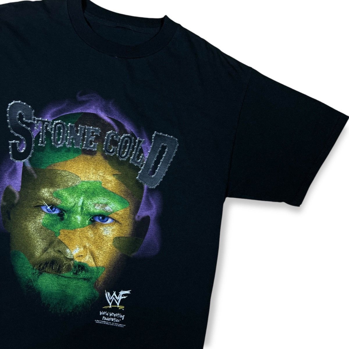 WWE 1998 STONE COLD STEVE AUSTIN BIG FACE Size US L / EU 52-54 / 3 - 2 Thumbnail
