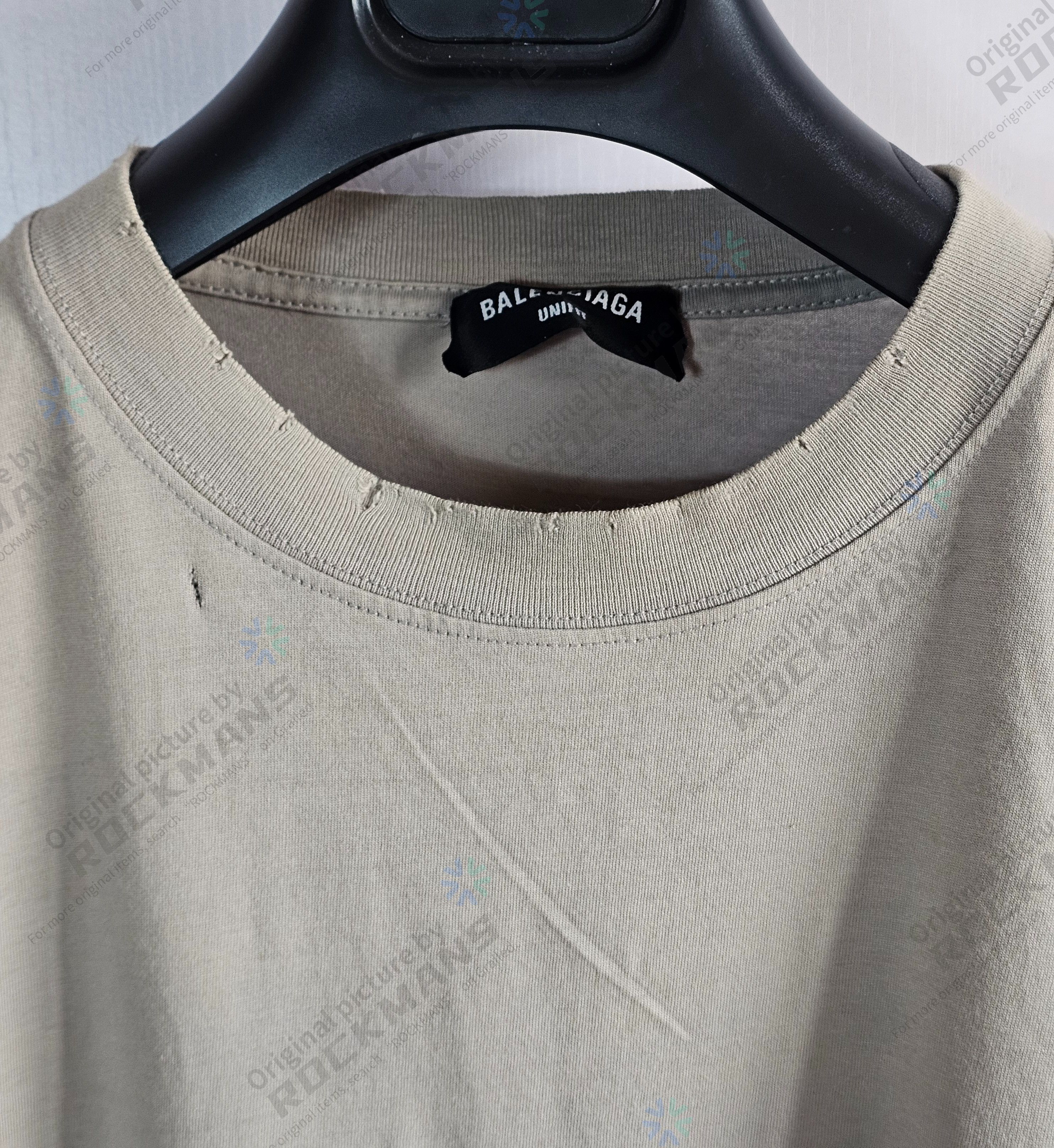 Balenciaga Balenciaga distressed pixelated Logo Oversize T-shirt Size M Size US M / EU 48-50 / 2 - 4 Thumbnail