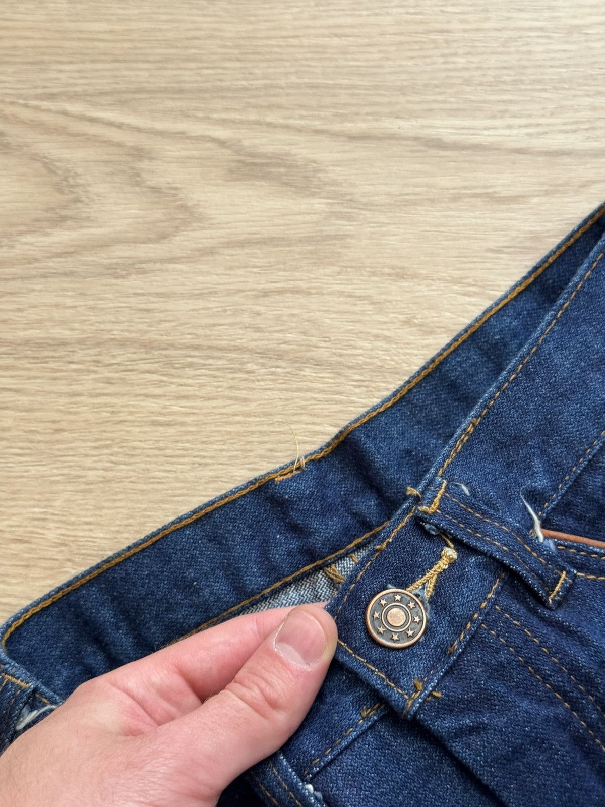 HippyTree Vintage 60-70’s Penisula Women’s Hippie Baggy Denim Jeans Size 28" / US 6 / IT 42 - 6 Thumbnail