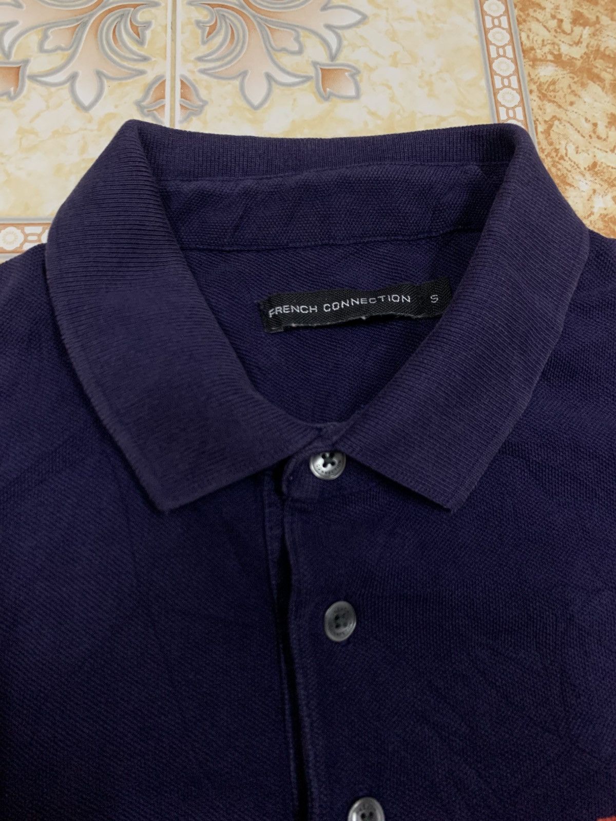 French Connection FCUK polo number Backprint Size US M / EU 48-50 / 2 - 6 Thumbnail