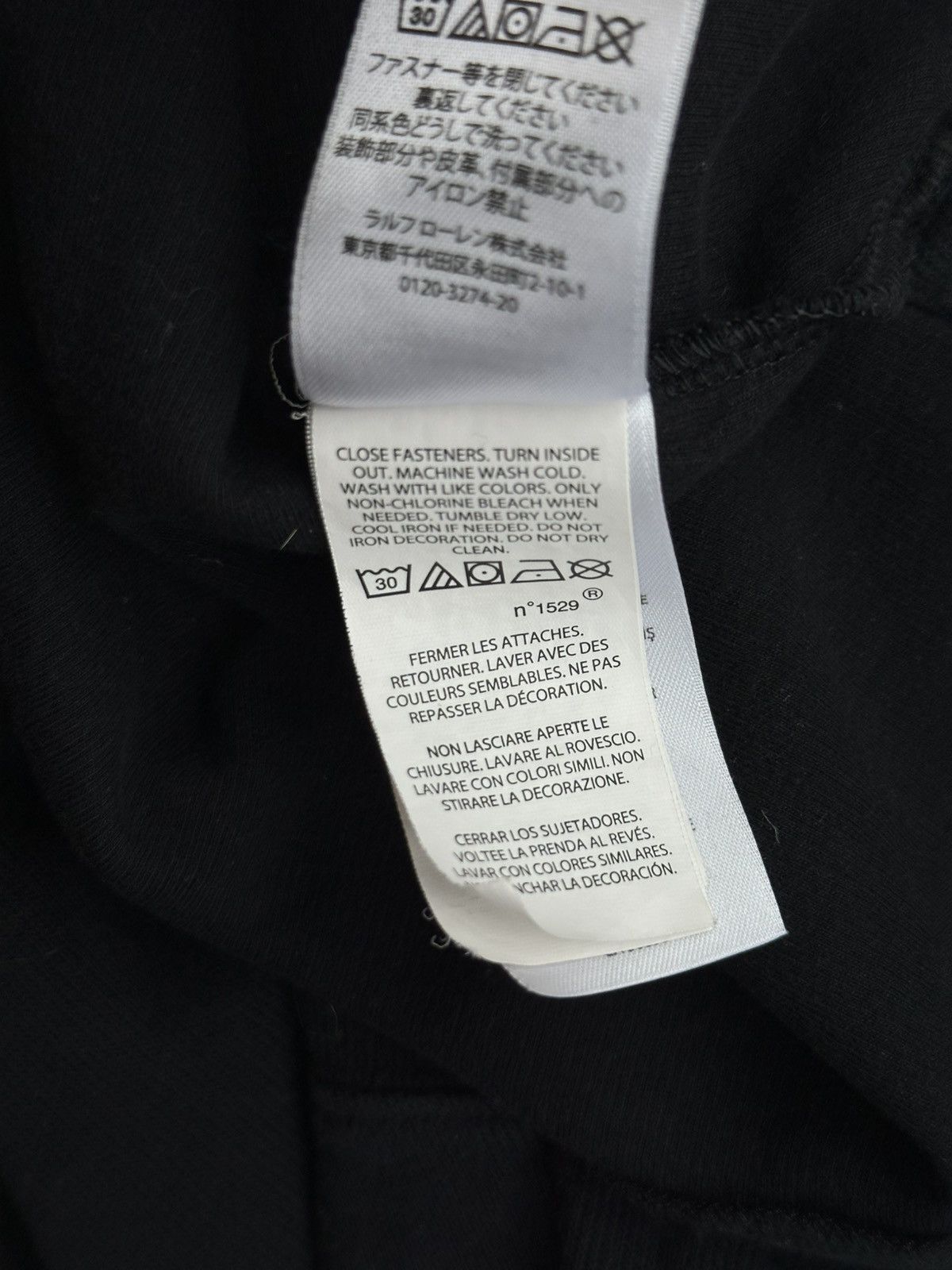 Ralph Lauren Ralph Lauren Black Quarter-Zip Sweater Size L / US 10 / IT 46 - 5 Thumbnail