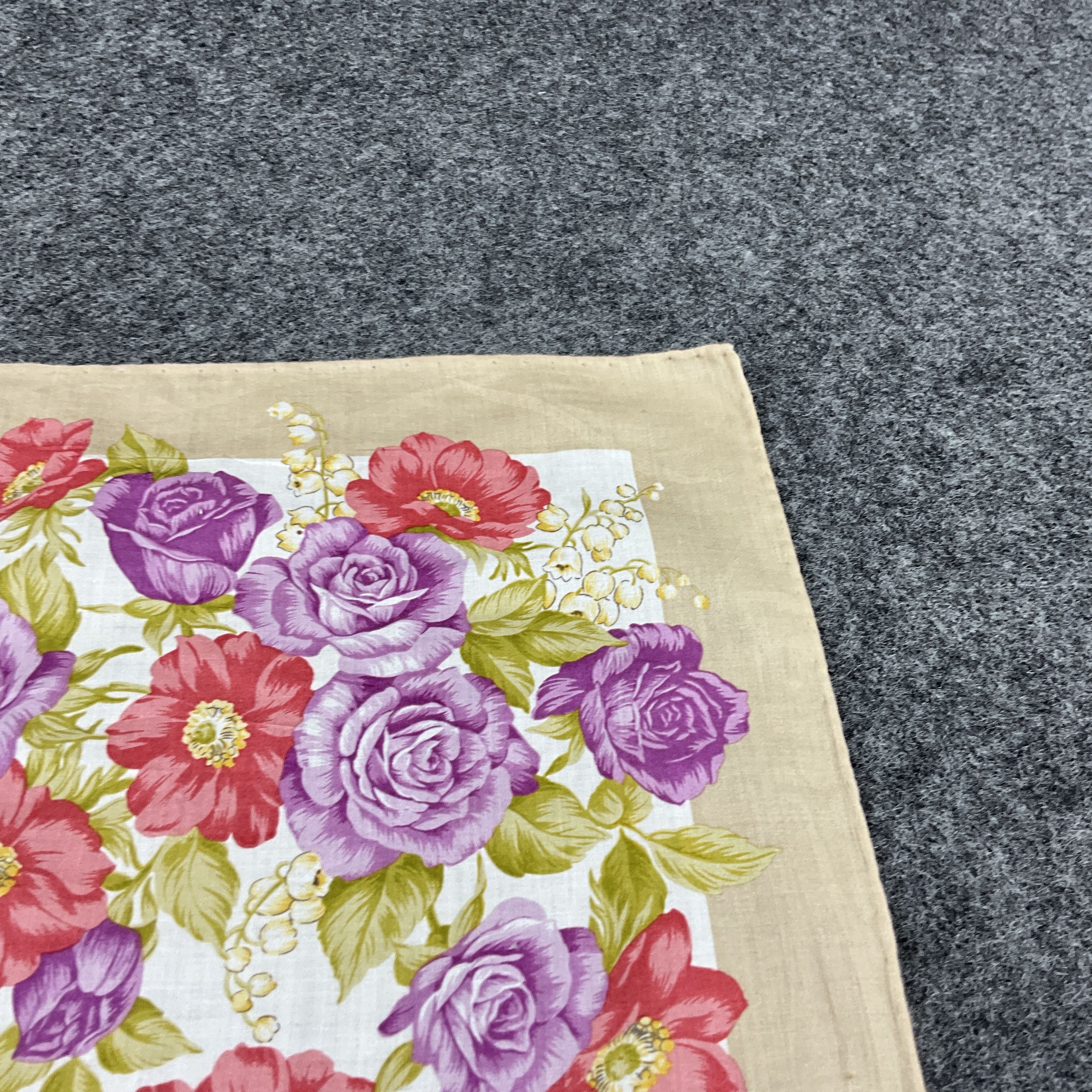Burberry × Vintage Burberry Handkerchief / Bandana / Neckerchief B036 Size ONE SIZE - 9 Thumbnail