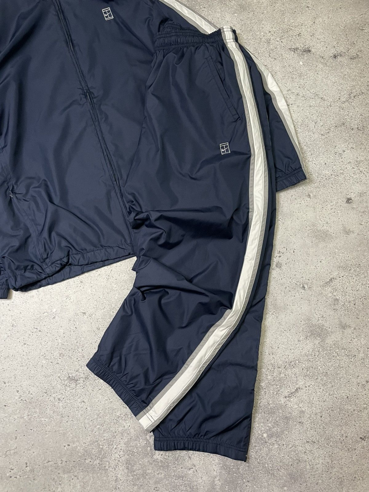 Nike VTG Y2K Nike Challenge Court Nylon Track Suit Jacket Pants Size US 32 / EU 48 - 3 Thumbnail