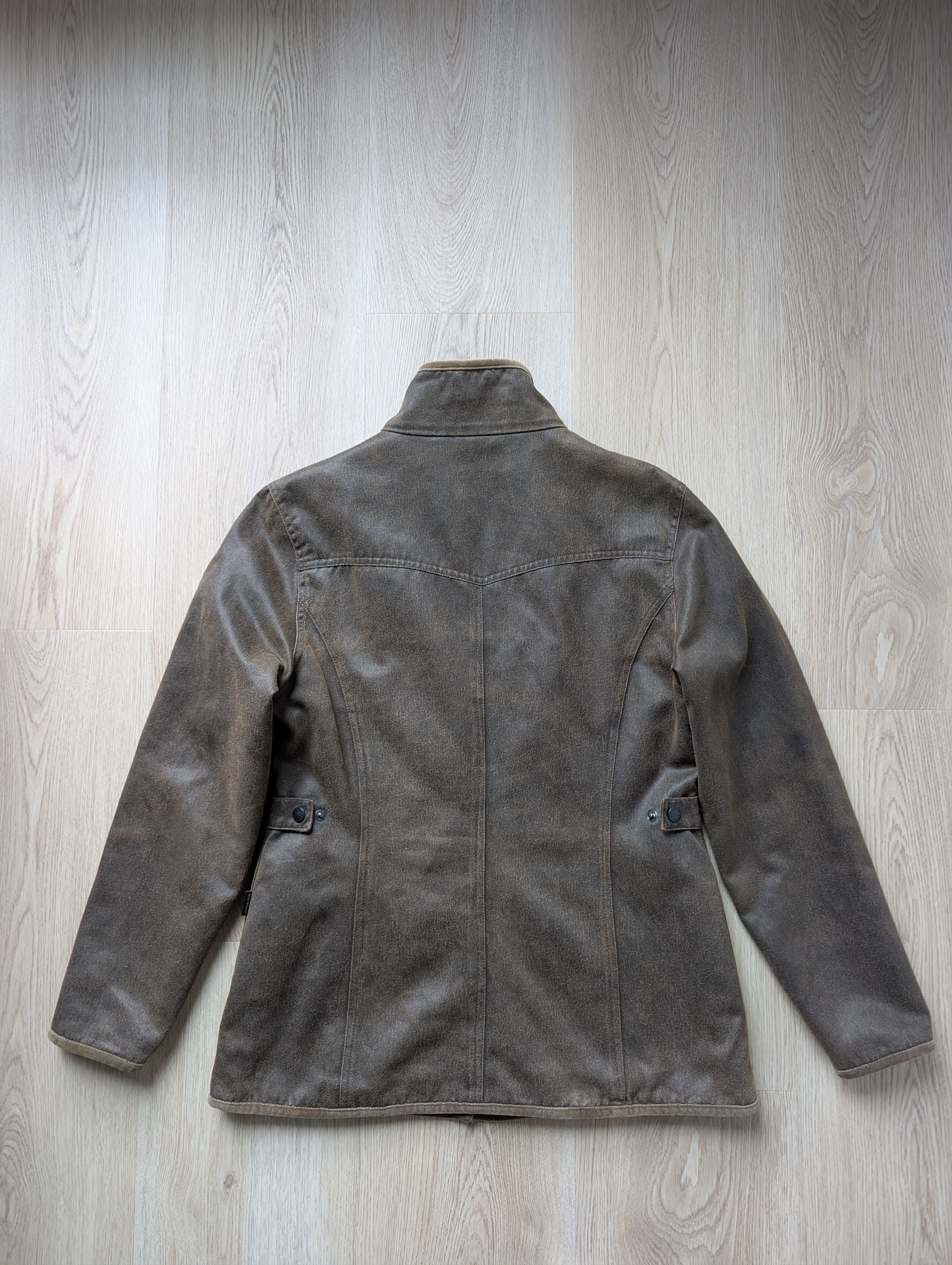 Barbour Barbour L1880 Weather-Worked Utility Waterproof Jacket Size L / US 10 / IT 46 - 12 Thumbnail