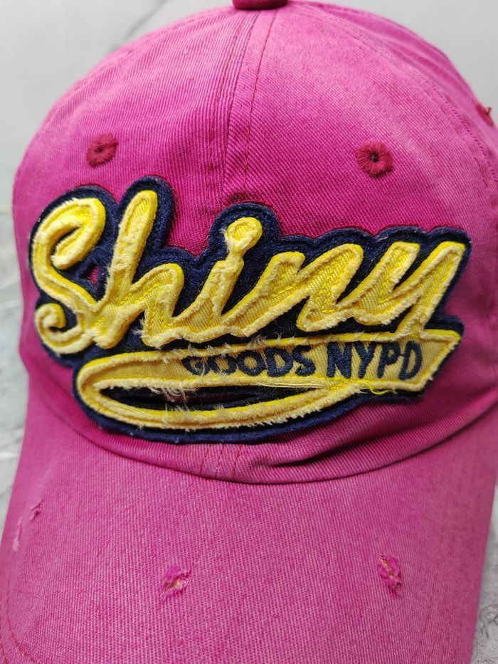 Japanese Brand Vintage NYPD Distressed Style Cap Hat Size ONE SIZE - 3 Thumbnail