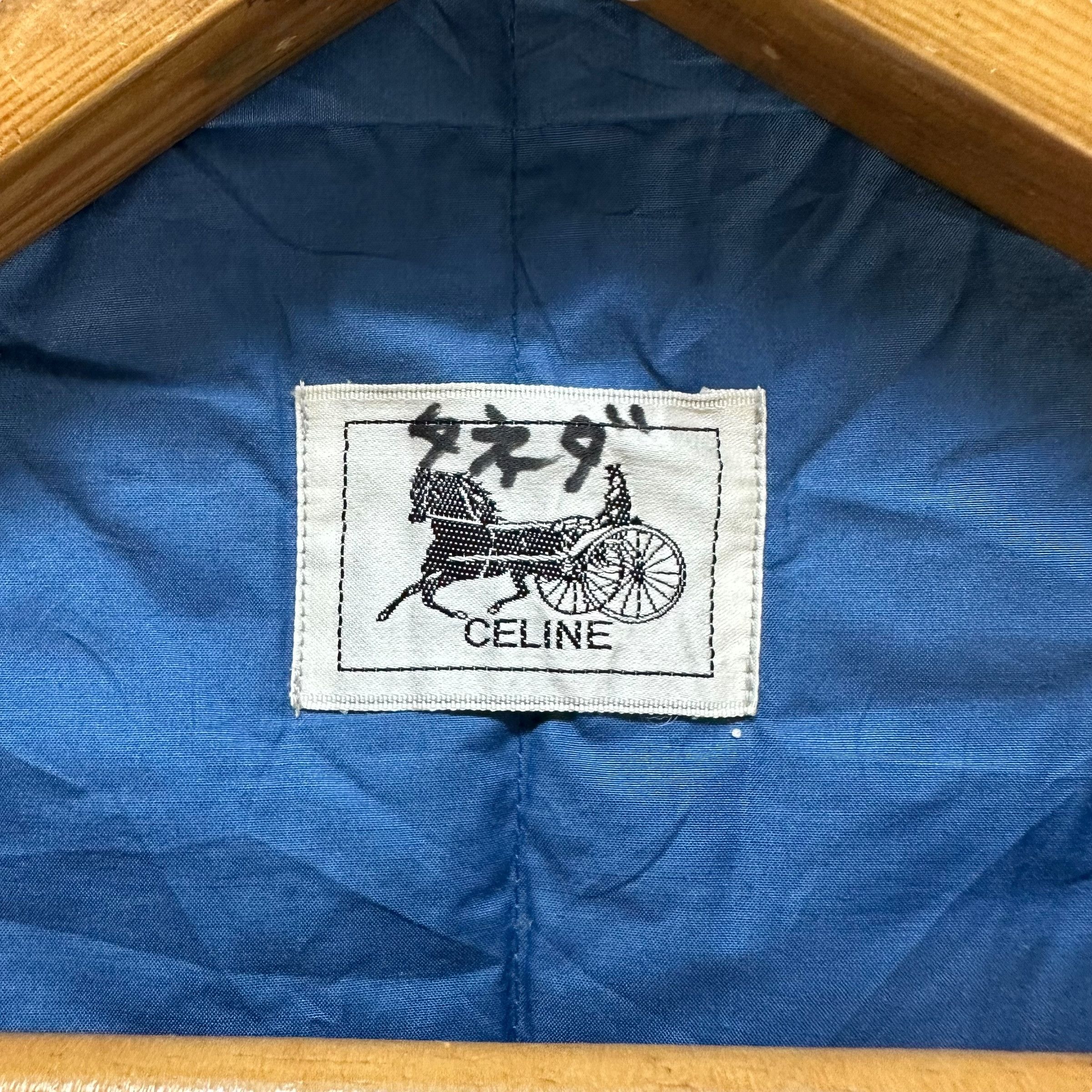 Celine Vintage CELINE Paisley Pattern Down Poncho Vest #A77-1864 Size M / US 6-8 / IT 42-44 - 9 Thumbnail