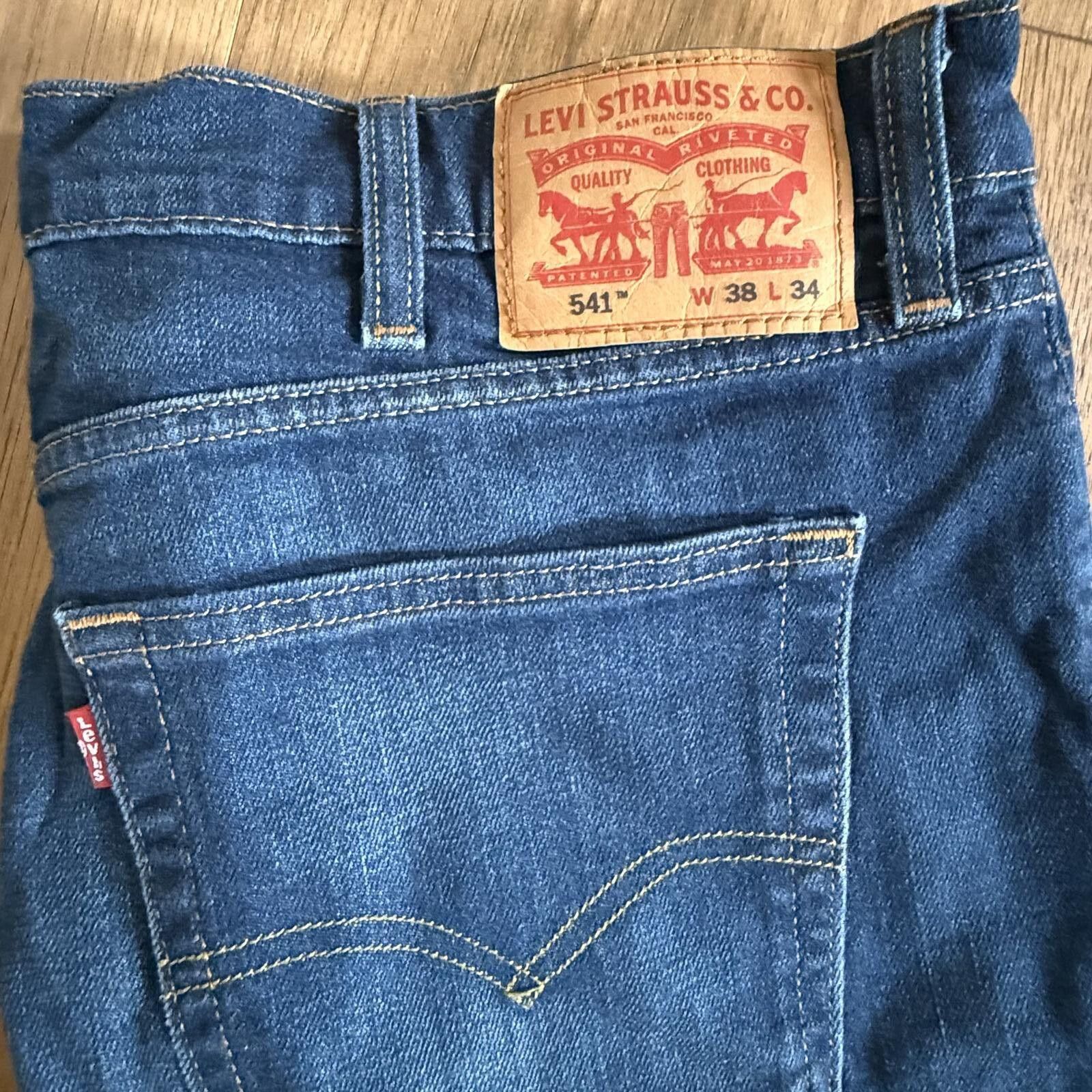 Levi's Levi's Classic 541 Blue Denim Jeans W38 L34 Size US 38 / EU 54 - 5 Thumbnail
