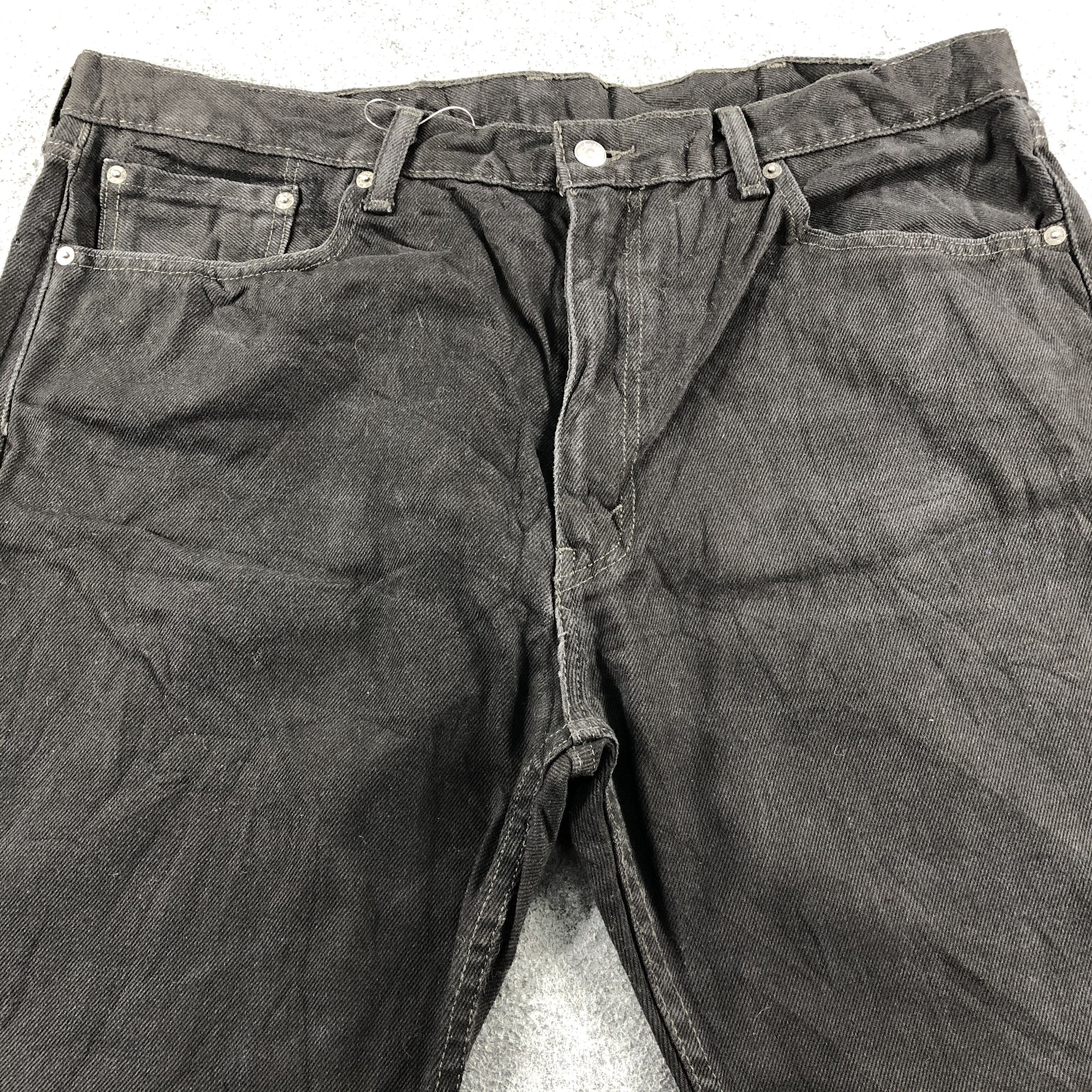Levi's Vintage Faded Black Levis 505 Jeans-J2571 Size US 39 - 3 Thumbnail