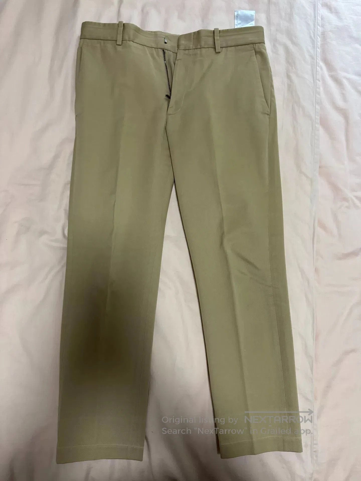 Gucci gucci casual trousers in light beige color. Size US 34 / EU 50 - 1 Thumbnail