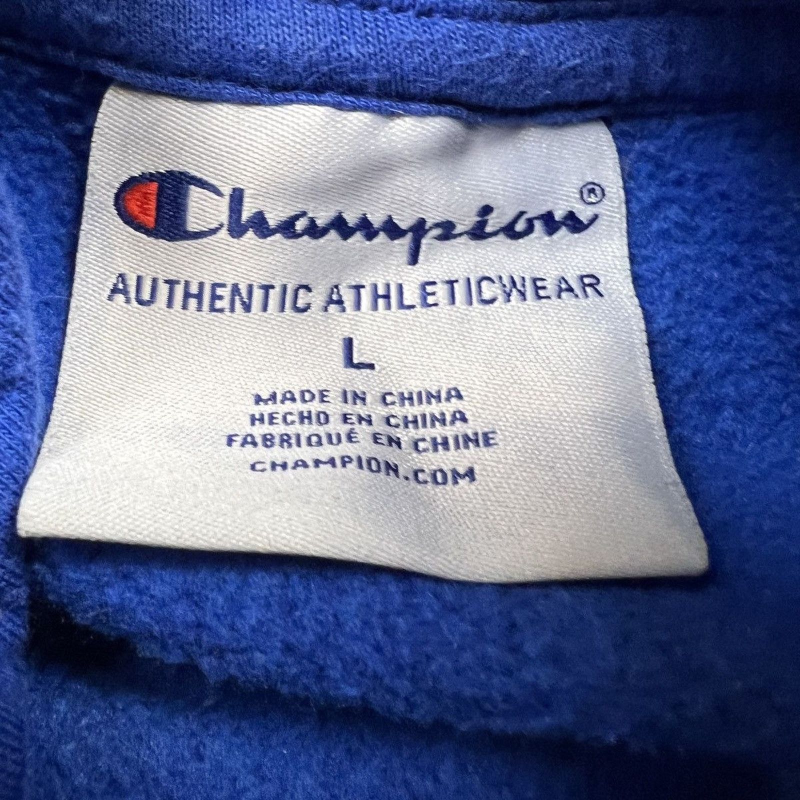 Champion × Vintage Champion Hoodie Authentic Athletic Script Hooded Sweatshirt Size US S / EU 44-46 / 1 - 5 Thumbnail
